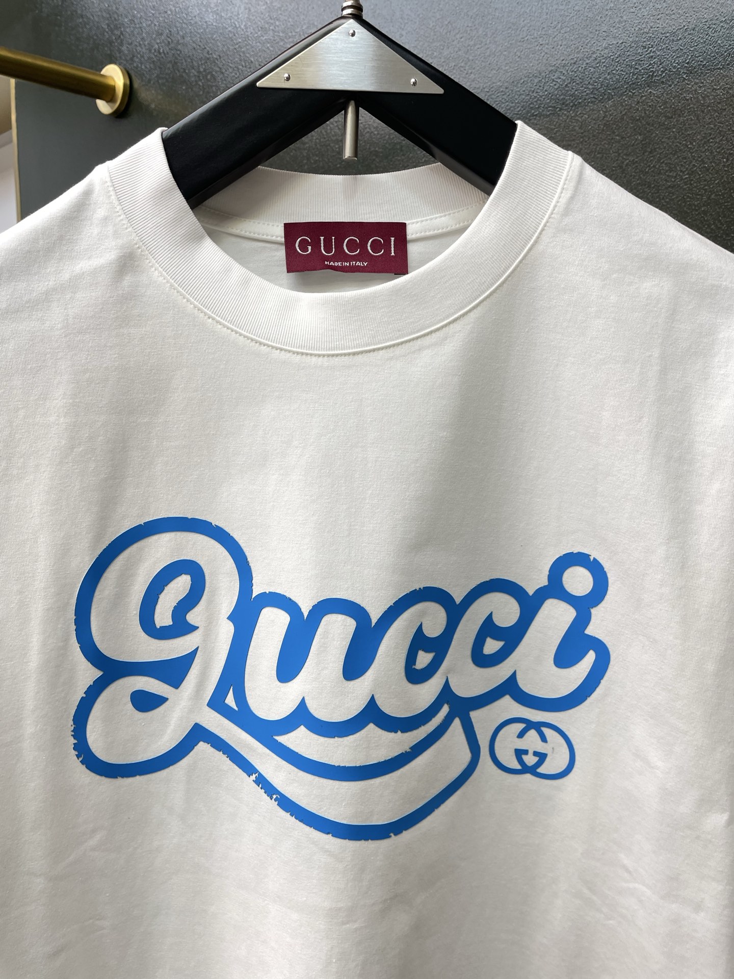 Gucci古驰💥砸锅卖铁都要上的新款新款原单男士休闲短袖 高端定制 高端版本 时尚百搭爆款⚠️⚠️✨✨进口面料 手感超柔