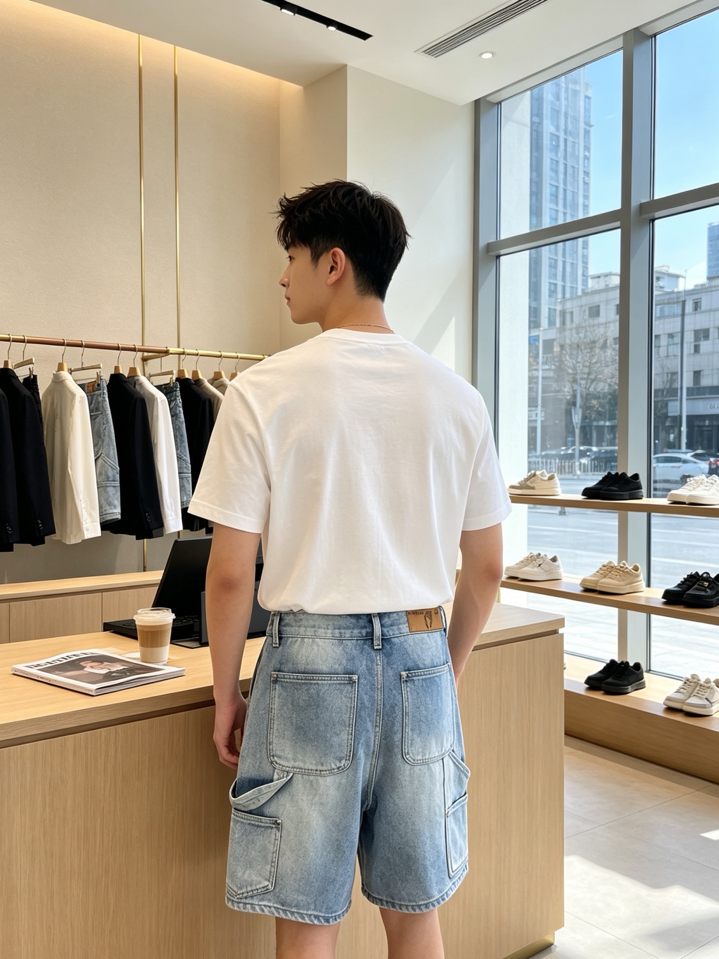 Chrome hearts克罗心💥砸锅卖铁都要上的新款新款休闲牛仔短裤 高端版本 专柜定制面料 透气舒适度高，细节无可挑