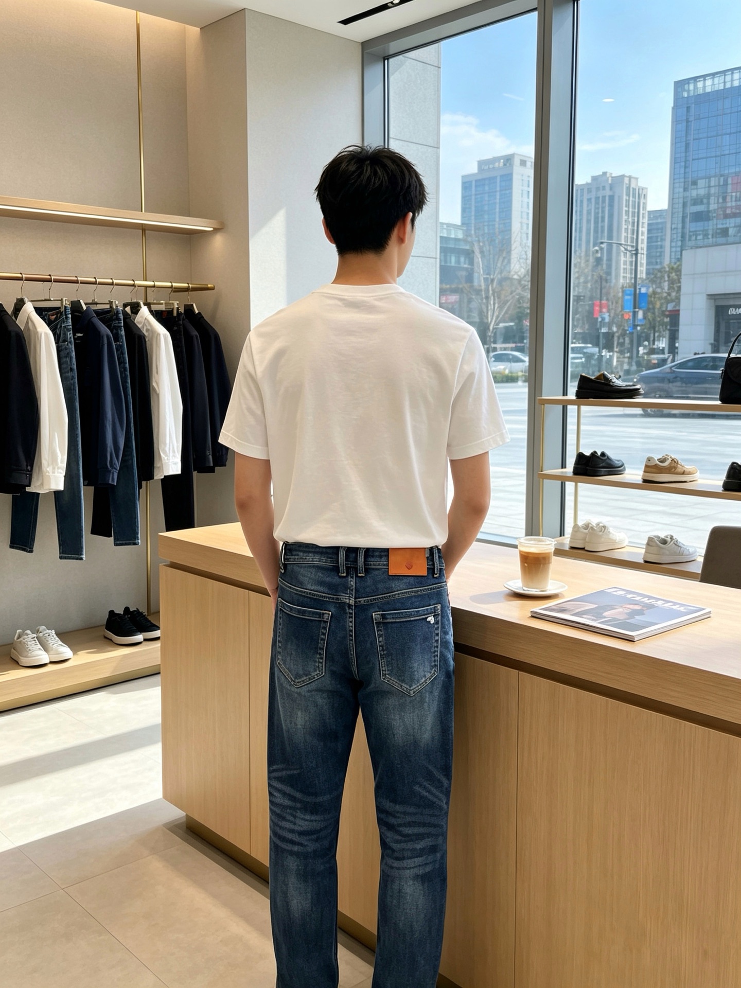 Hermès爱马仕💥砸锅卖铁都要上的新款新款休闲牛仔裤👖高端版本 专柜定制面料 透气舒适度高，细节无可挑剔，品牌元素设计