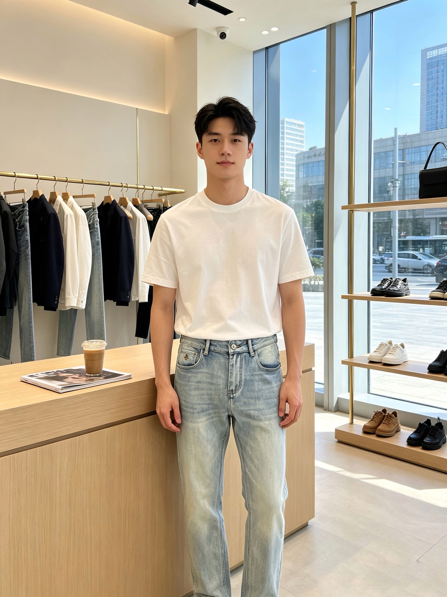 Dior迪奥💥砸锅卖铁都要上的新款新款休闲牛仔裤👖高端版本 专柜定制面料 透气舒适度高，细节无可挑剔，品牌元素设计理念，