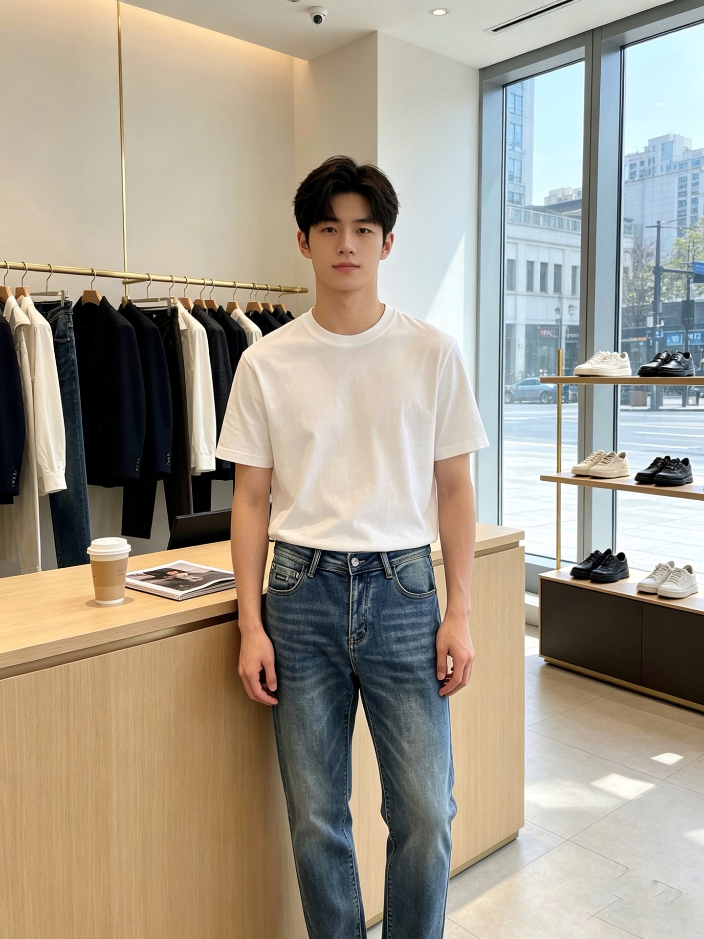 Dior迪奥💥砸锅卖铁都要上的新款新款休闲牛仔裤👖高端版本 专柜定制面料 透气舒适度高，细节无可挑剔，品牌元素设计理念，
