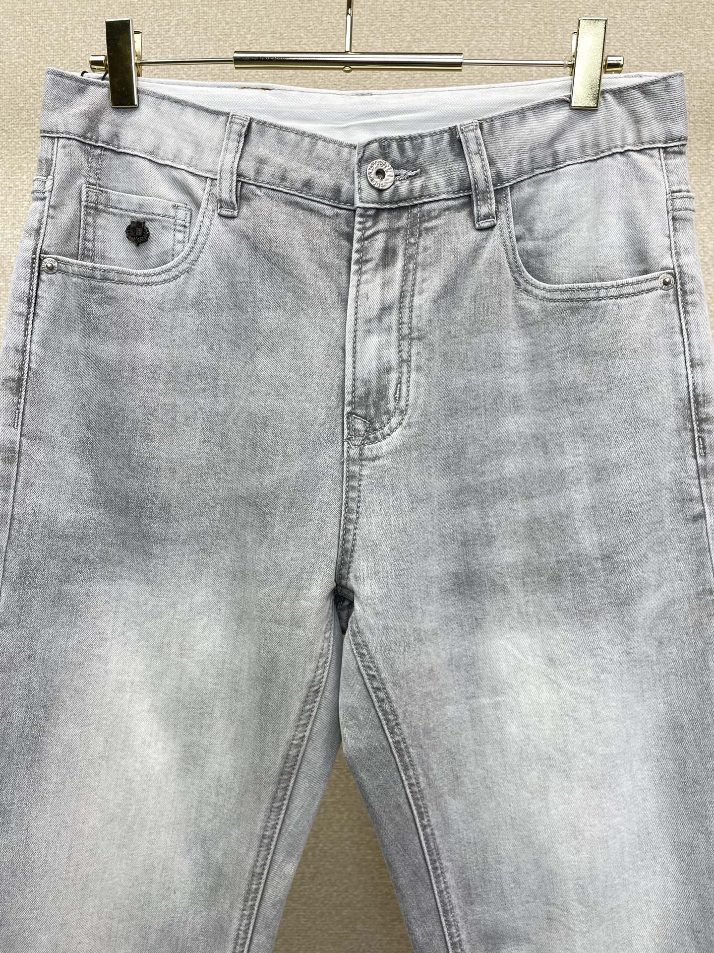 Loro Piana-Loro Piana诺悠翩雅💥砸锅卖铁都要上的新款新款休闲牛仔裤👖高端版本 专柜定制面料 透气舒适