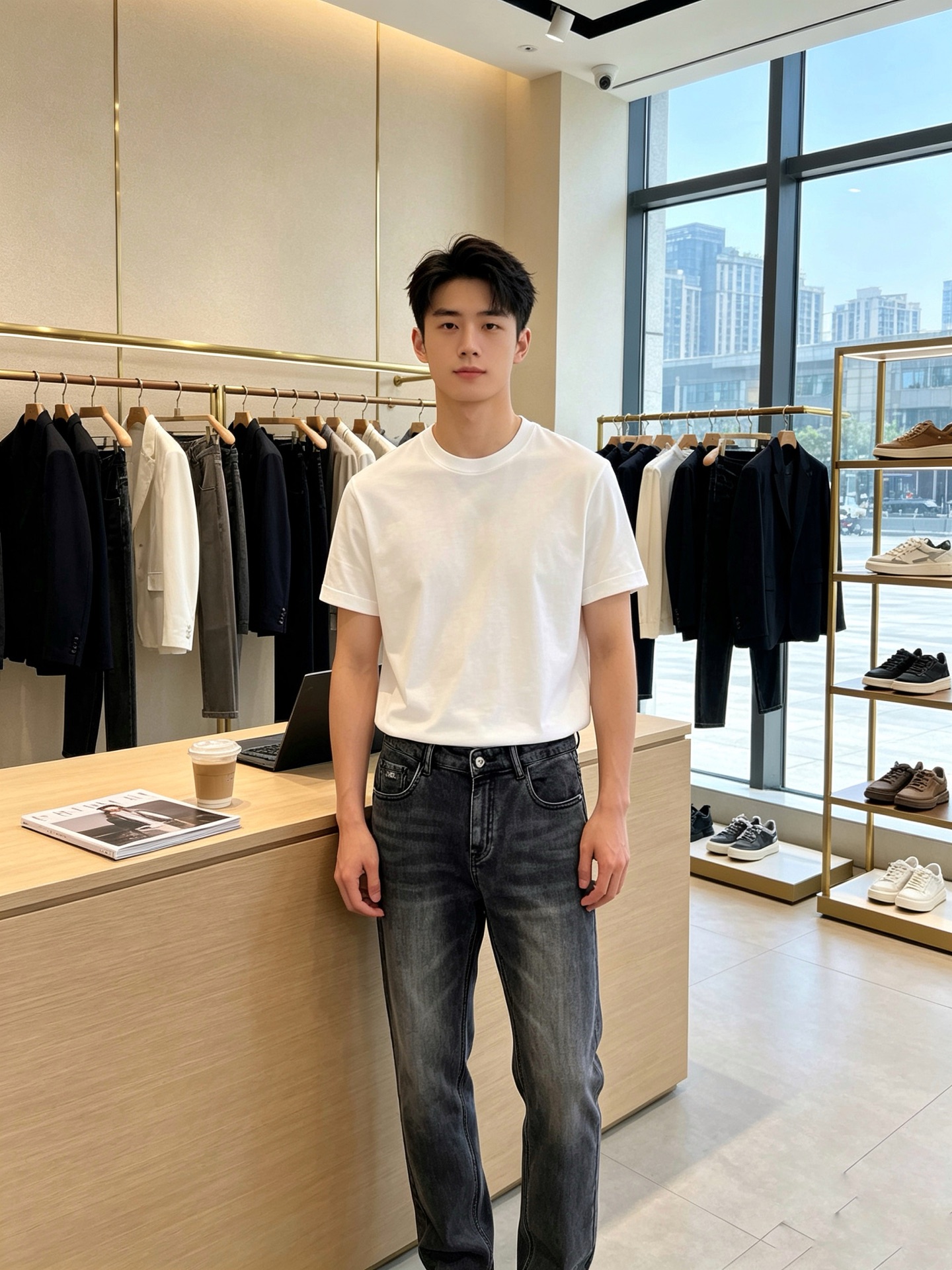 Louis Vuitton路易威登💥砸锅卖铁都要上的新款新款休闲牛仔裤👖高端版本 专柜定制面料 透气舒适度高，细节无可挑