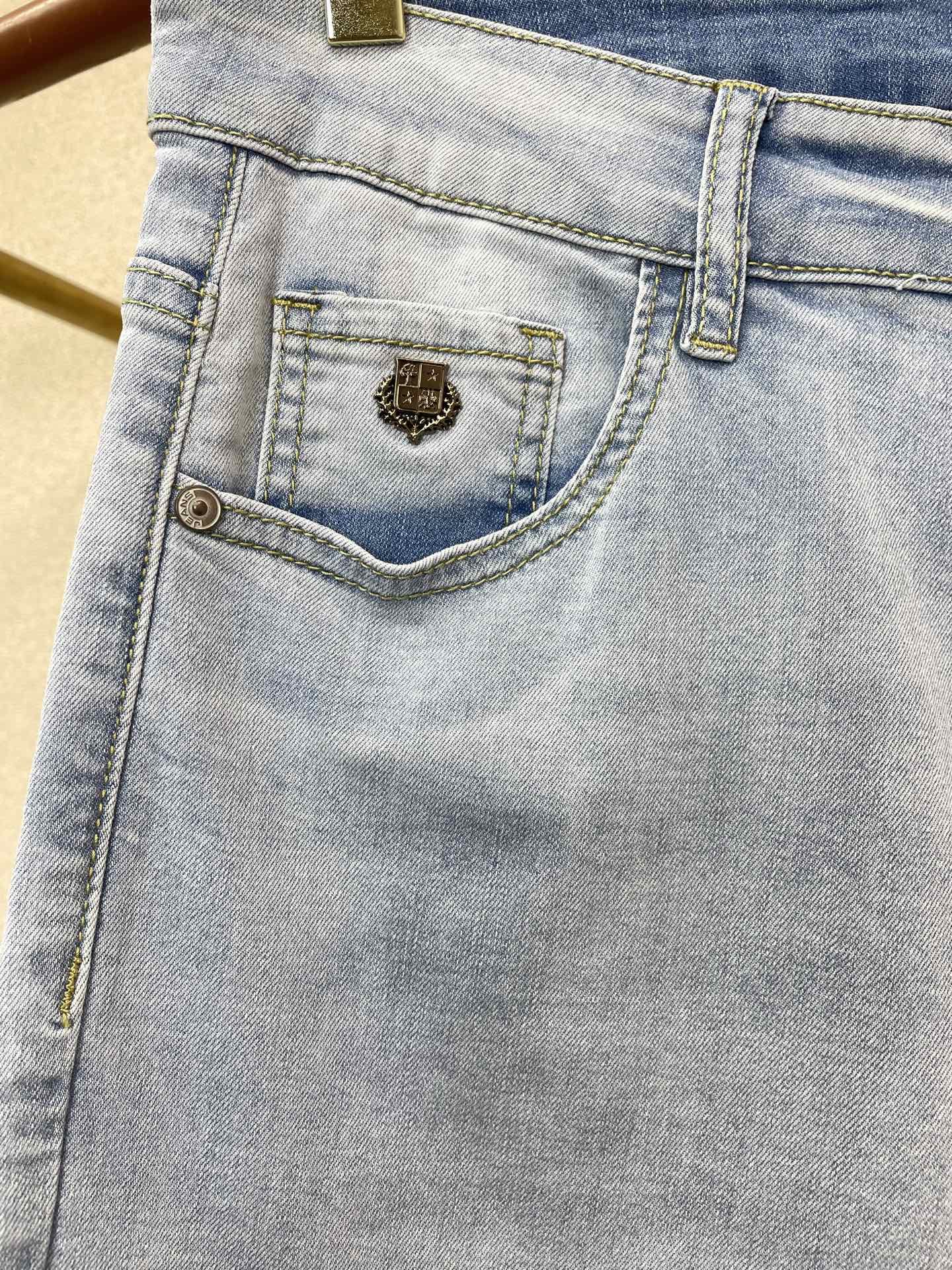 Loro Piana-Loro Piana诺悠翩雅💥砸锅卖铁都要上的新款新款休闲牛仔裤👖高端版本 专柜定制面料 透气舒适