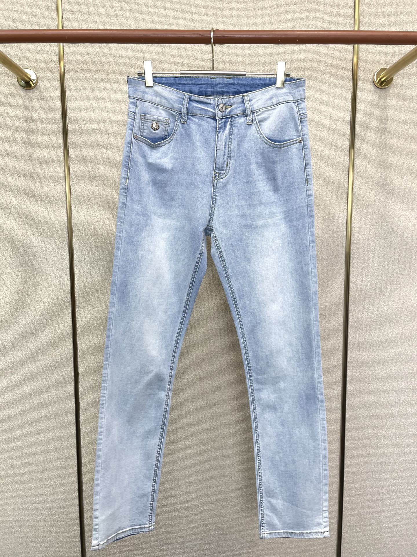 Loro Piana-Loro Piana诺悠翩雅💥砸锅卖铁都要上的新款新款休闲牛仔裤👖高端版本 专柜定制面料 透气舒适