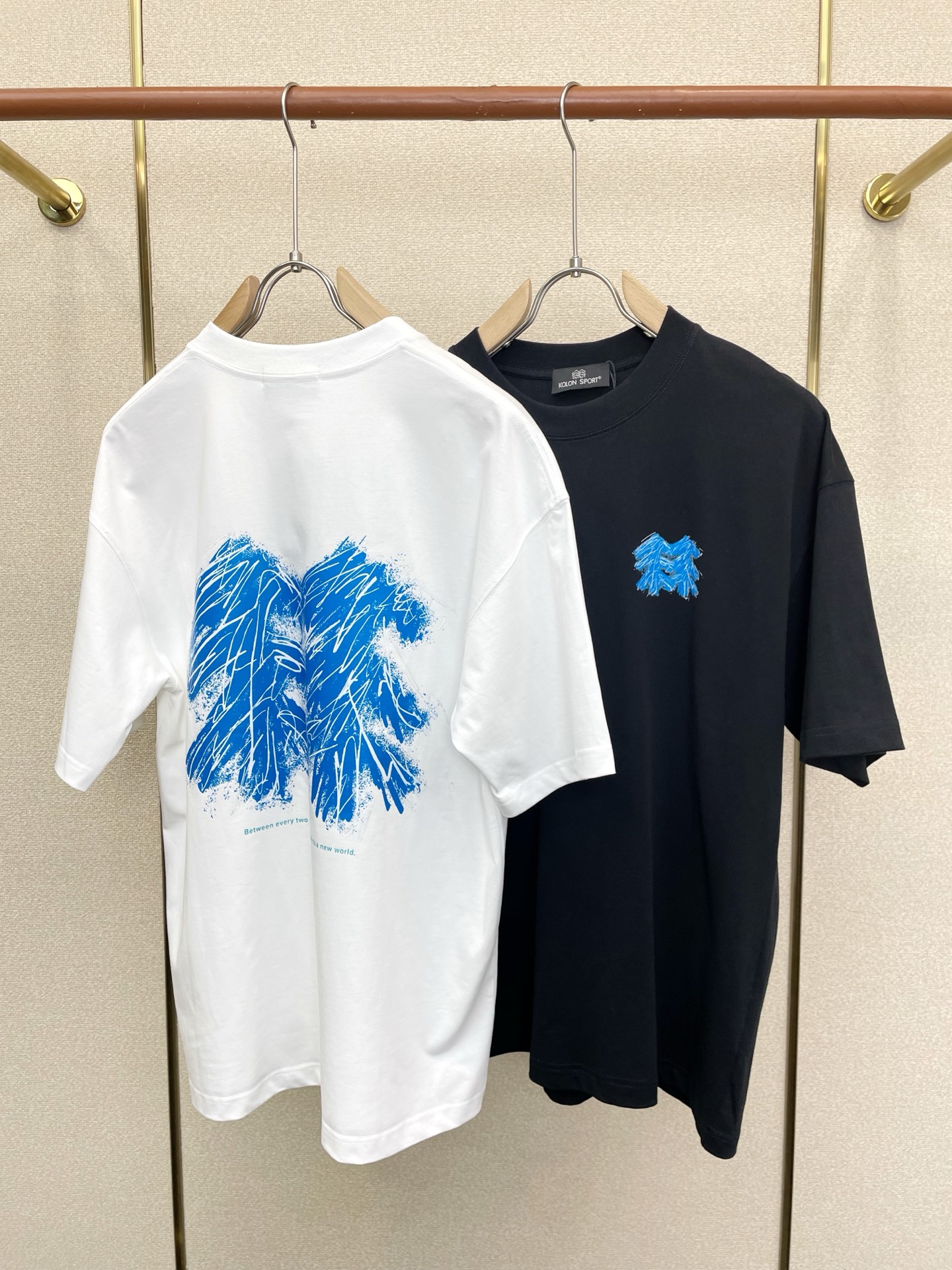 KOLON SPorts可隆💥砸锅卖铁都要上的新款新款原单男士休闲短袖 高端定制 高端版本 时尚百搭爆款⚠️⚠️✨✨进口