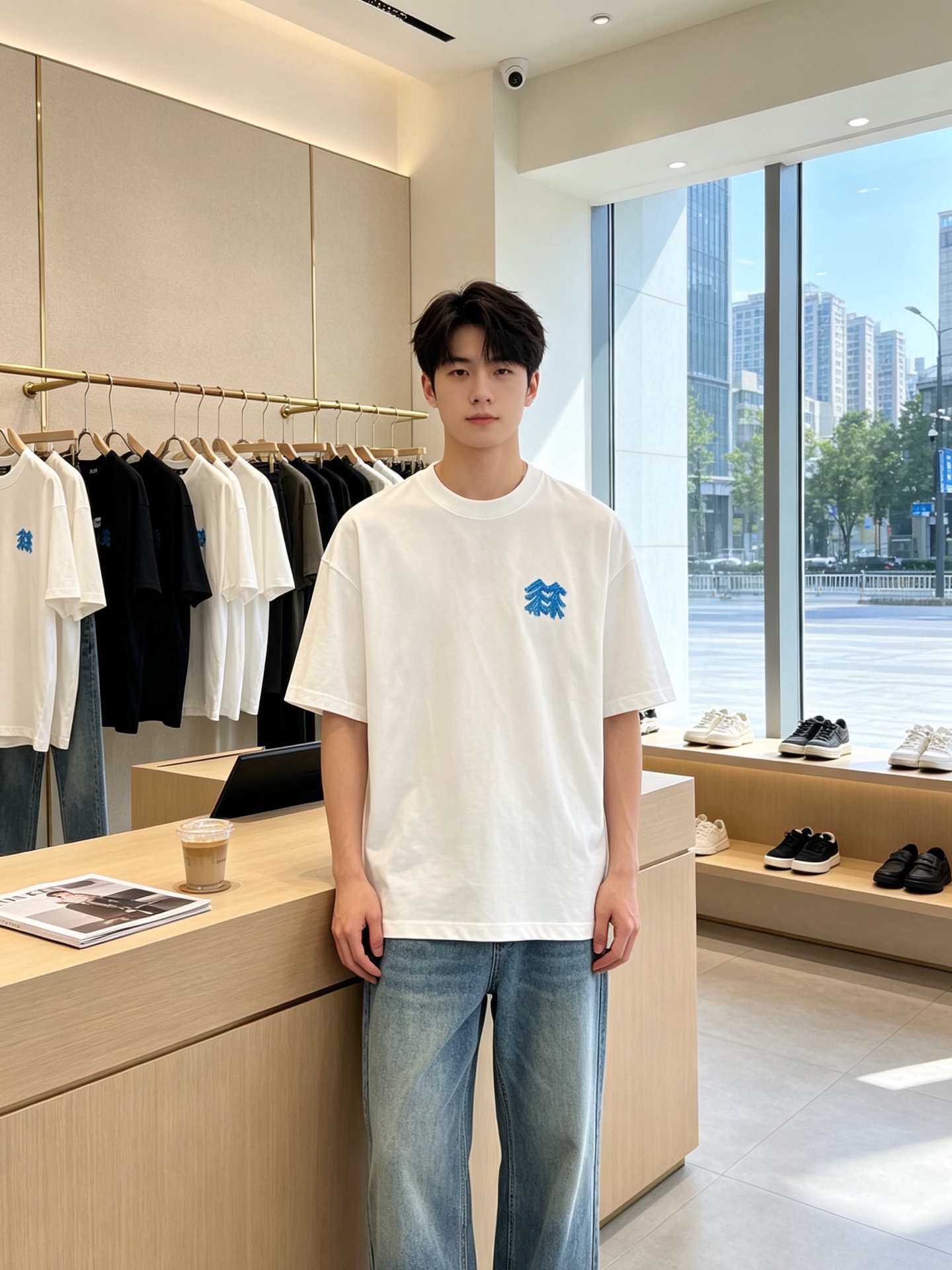 KOLON SPorts可隆💥砸锅卖铁都要上的新款新款原单男士休闲短袖 高端定制 高端版本 时尚百搭爆款⚠️⚠️✨✨进口
