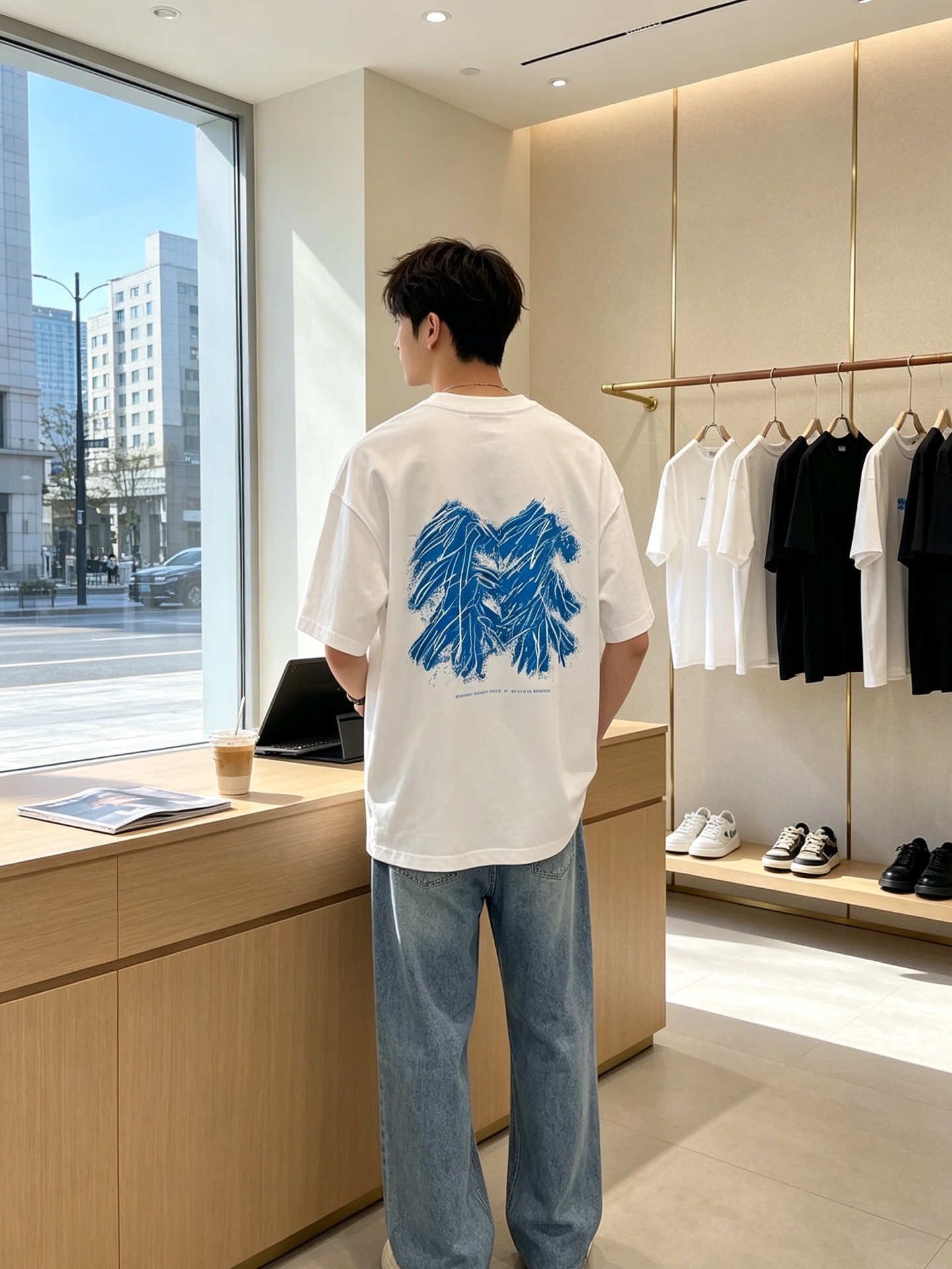 KOLON SPorts可隆💥砸锅卖铁都要上的新款新款原单男士休闲短袖 高端定制 高端版本 时尚百搭爆款⚠️⚠️✨✨进口
