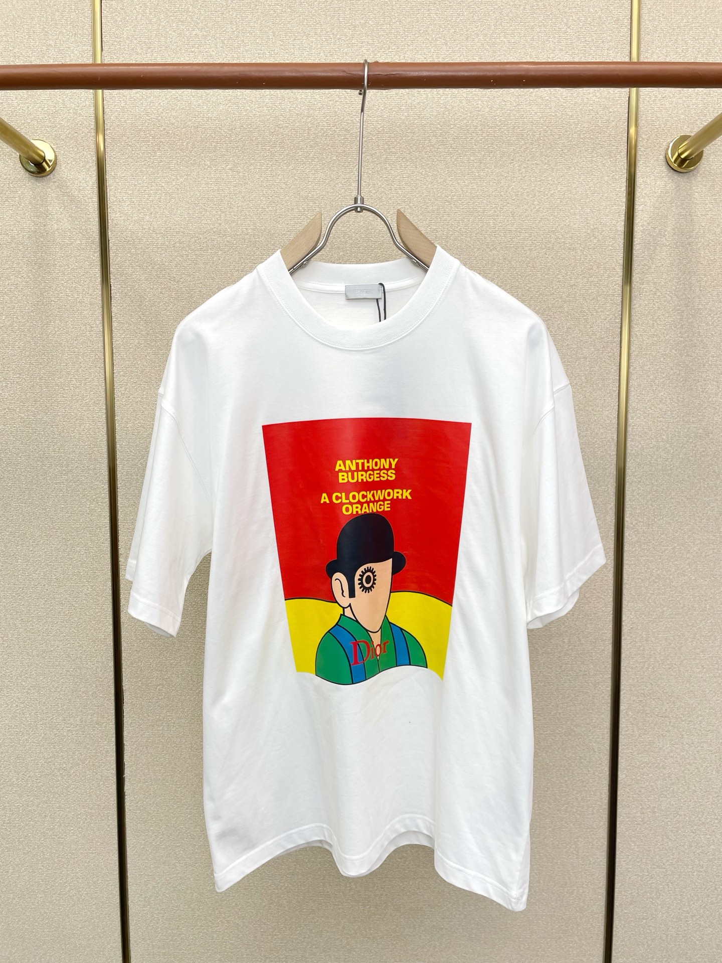 Dior迪奥💥砸锅卖铁都要上的新款新款原单男士休闲短袖 高端定制 高端版本 时尚百搭爆款⚠️⚠️✨✨进口面料 手感超柔软
