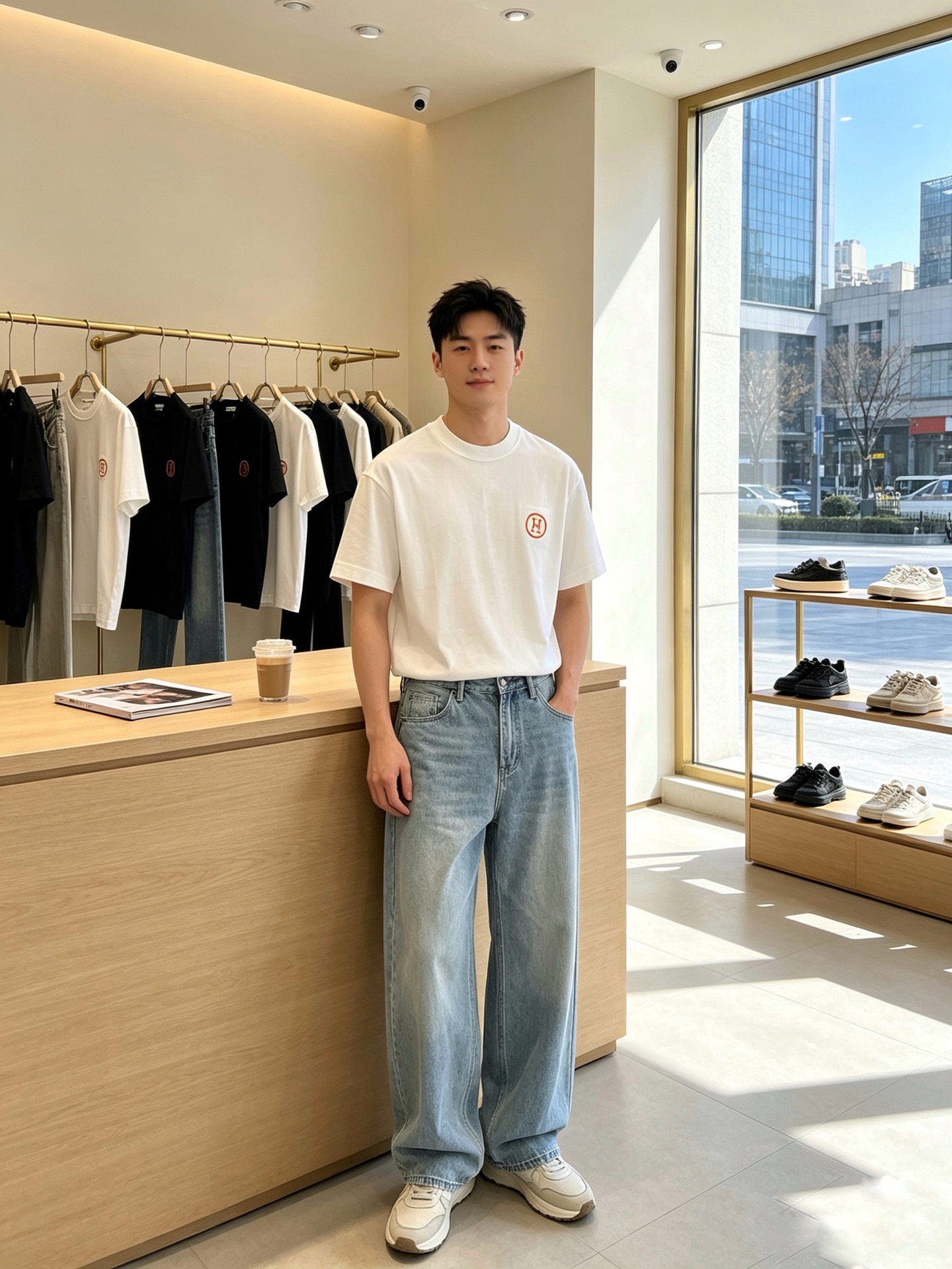Hermès爱马仕💥砸锅卖铁都要上的新款新款原单男士休闲短袖 高端定制 高端版本 时尚百搭爆款⚠️⚠️✨✨进口面料 手感