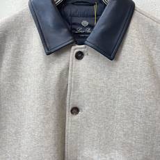 羽绒服-Loro Piana-Loro Piana诺悠翩雅💥砸锅卖铁都要上的新款新款原单男士休闲真皮翻领毛呢羽绒外套 高 羽绒服-Loro Piana-Loro Piana诺悠翩雅💥砸锅卖铁都要上的新款新款原单男士休闲真皮翻领毛呢羽绒外套 高