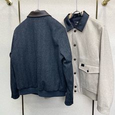 羽绒服-Loro Piana-Loro Piana诺悠翩雅💥砸锅卖铁都要上的新款新款原单男士休闲真皮翻领毛呢羽绒外套 高 羽绒服-Loro Piana-Loro Piana诺悠翩雅💥砸锅卖铁都要上的新款新款原单男士休闲真皮翻领毛呢羽绒外套 高