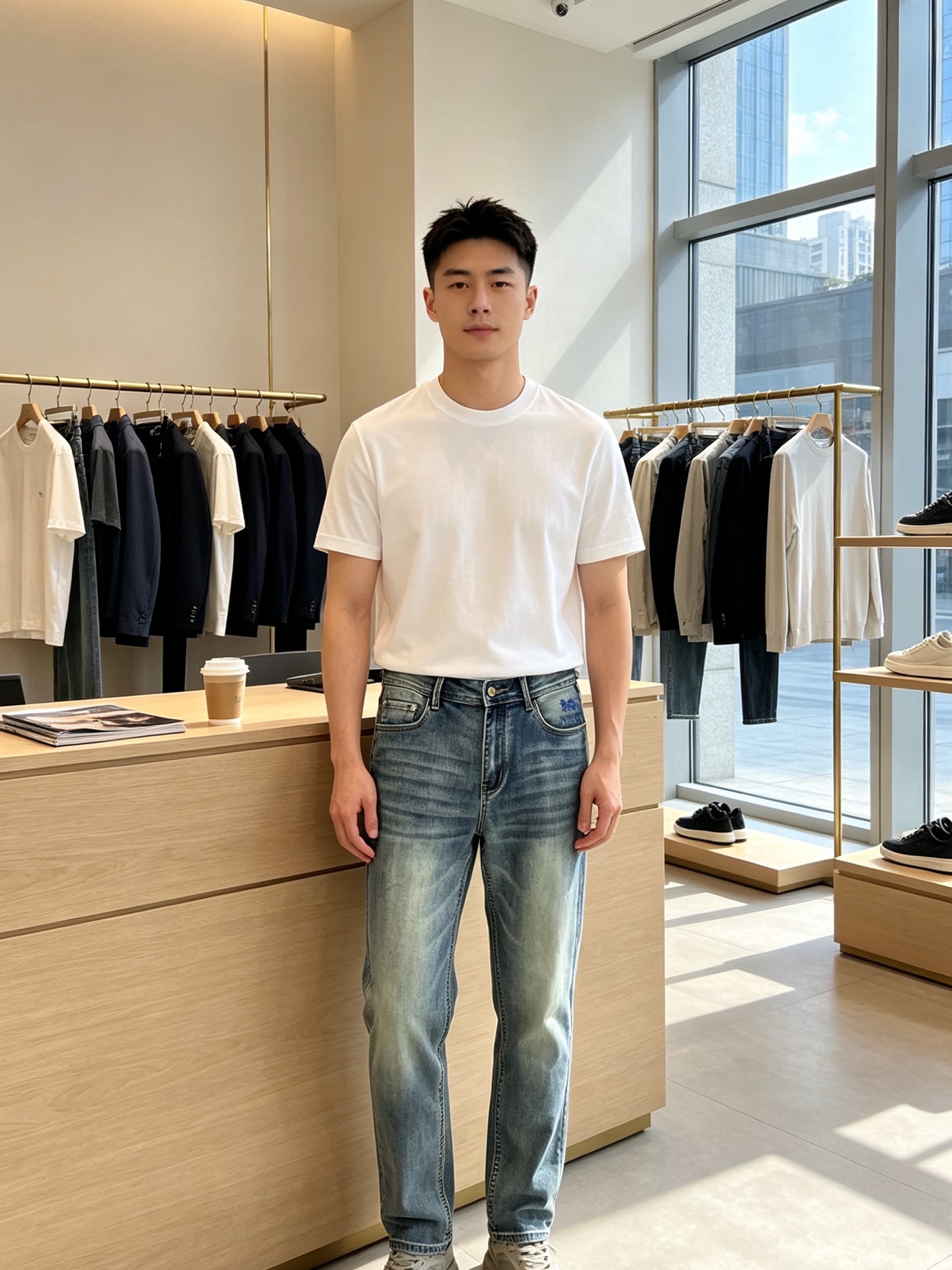 Arc’teryx始祖鸟💥砸锅卖铁都要上的新款新款休闲牛仔裤👖高端版本 专柜定制面料 透气舒适度高，细节无可挑剔，品牌元
