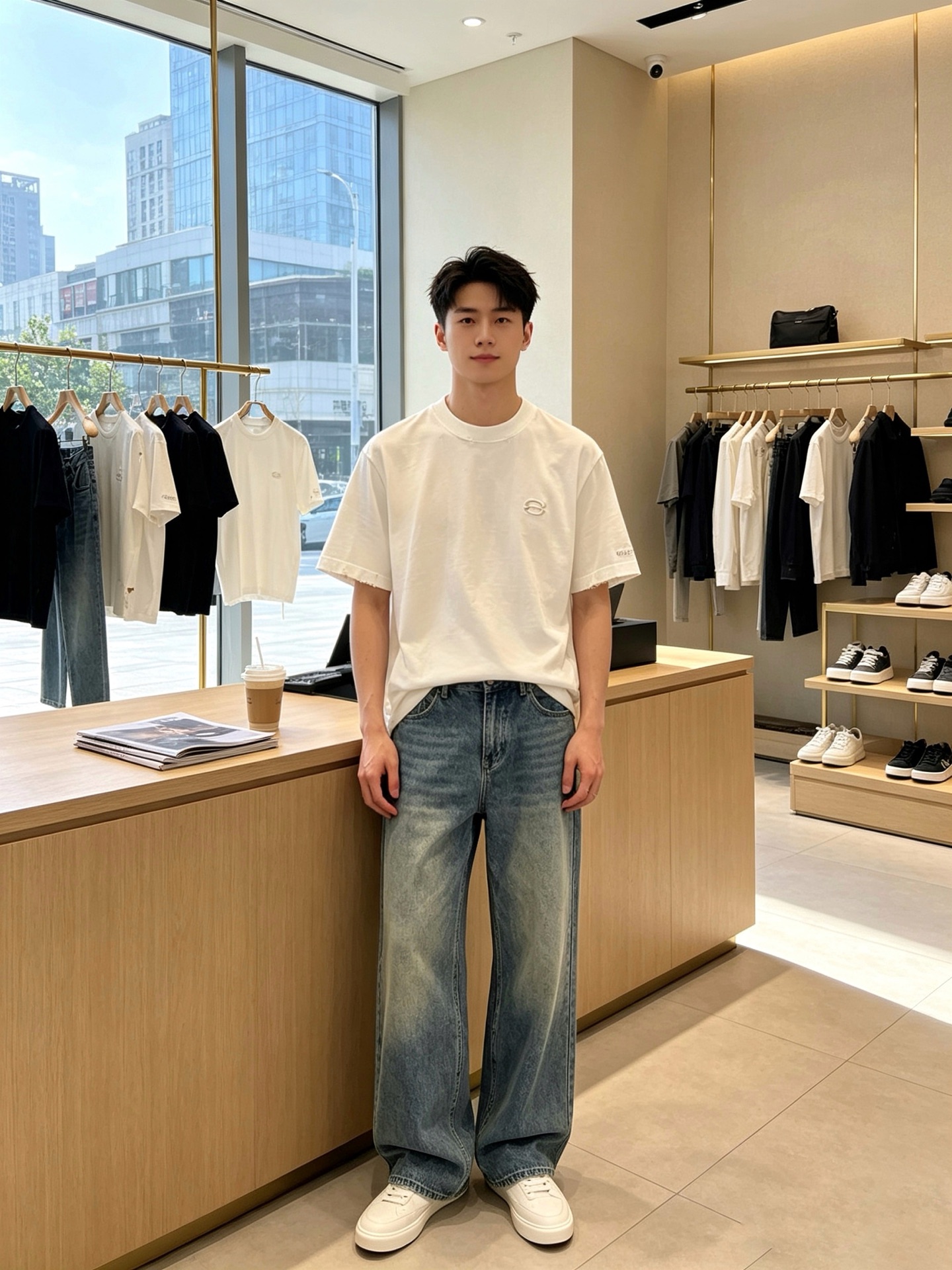 Balenciaga巴黎世家💥砸锅卖铁都要上的新款新款原单男士休闲短袖 高端定制 高端版本 时尚百搭爆款⚠️⚠️✨✨进口 Balenciaga巴黎世家💥砸锅卖铁都要上的新款新款原单男士休闲短袖 高端定制 高端版本 时尚百搭爆款⚠️⚠️✨✨进口