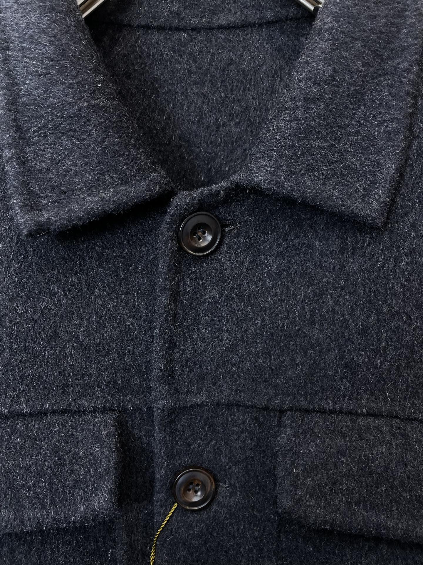 Loro Piana-Loro Piana诺悠翩雅💥砸锅卖铁都要上的新款新款原单男士休闲翻领双面呢外套 高端定制 高端版 Loro Piana-Loro Piana诺悠翩雅💥砸锅卖铁都要上的新款新款原单男士休闲翻领双面呢外套 高端定制 高端版