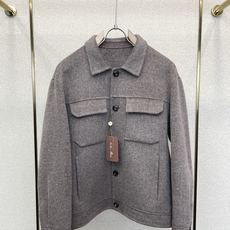 Loro Piana-Loro Piana诺悠翩雅💥砸锅卖铁都要上的新款新款原单男士休闲翻领双面呢外套 高端定制 高端版 Loro Piana-Loro Piana诺悠翩雅💥砸锅卖铁都要上的新款新款原单男士休闲翻领双面呢外套 高端定制 高端版