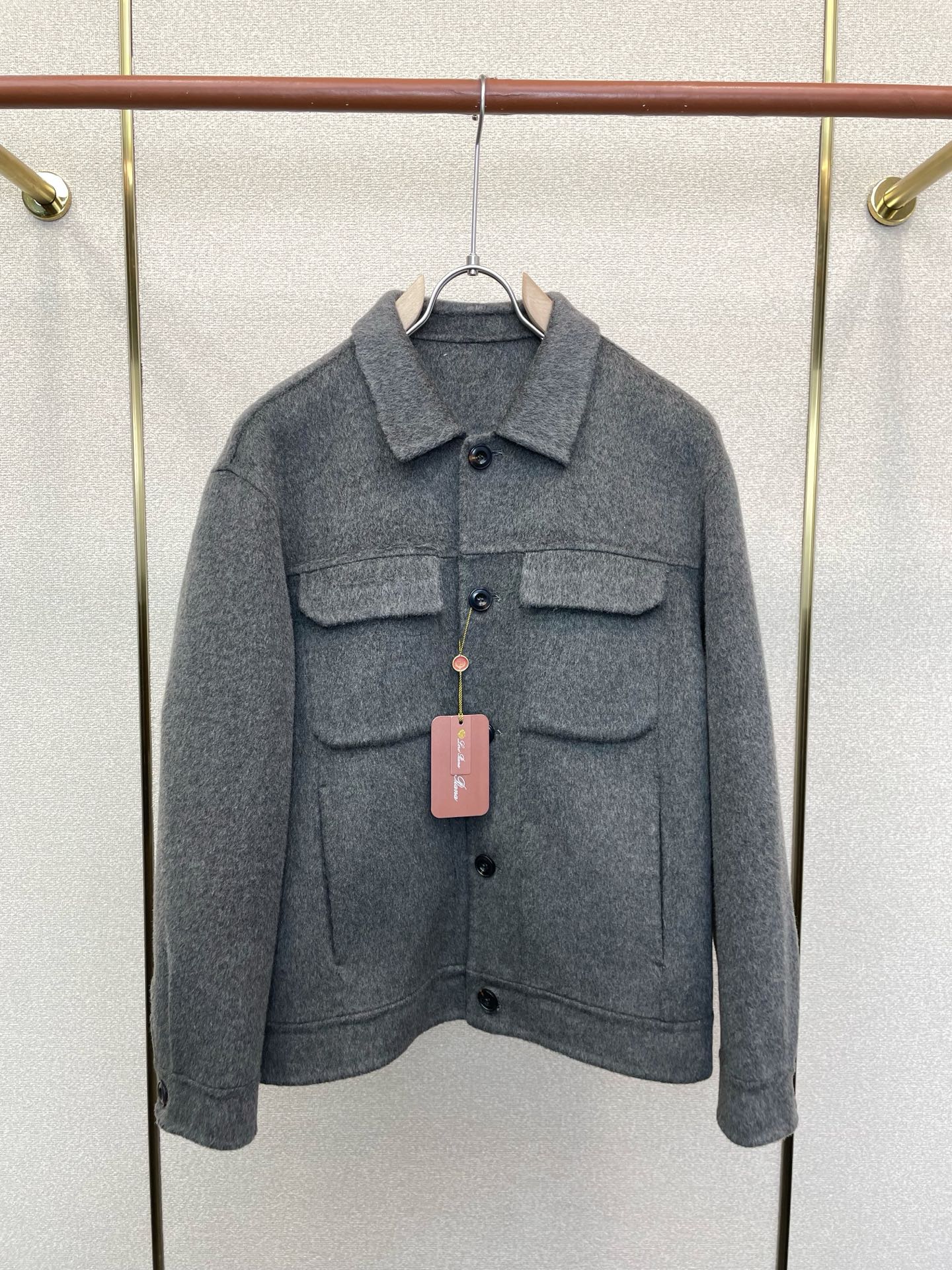Loro Piana-Loro Piana诺悠翩雅💥砸锅卖铁都要上的新款新款原单男士休闲翻领双面呢外套 高端定制 高端版 Loro Piana-Loro Piana诺悠翩雅💥砸锅卖铁都要上的新款新款原单男士休闲翻领双面呢外套 高端定制 高端版