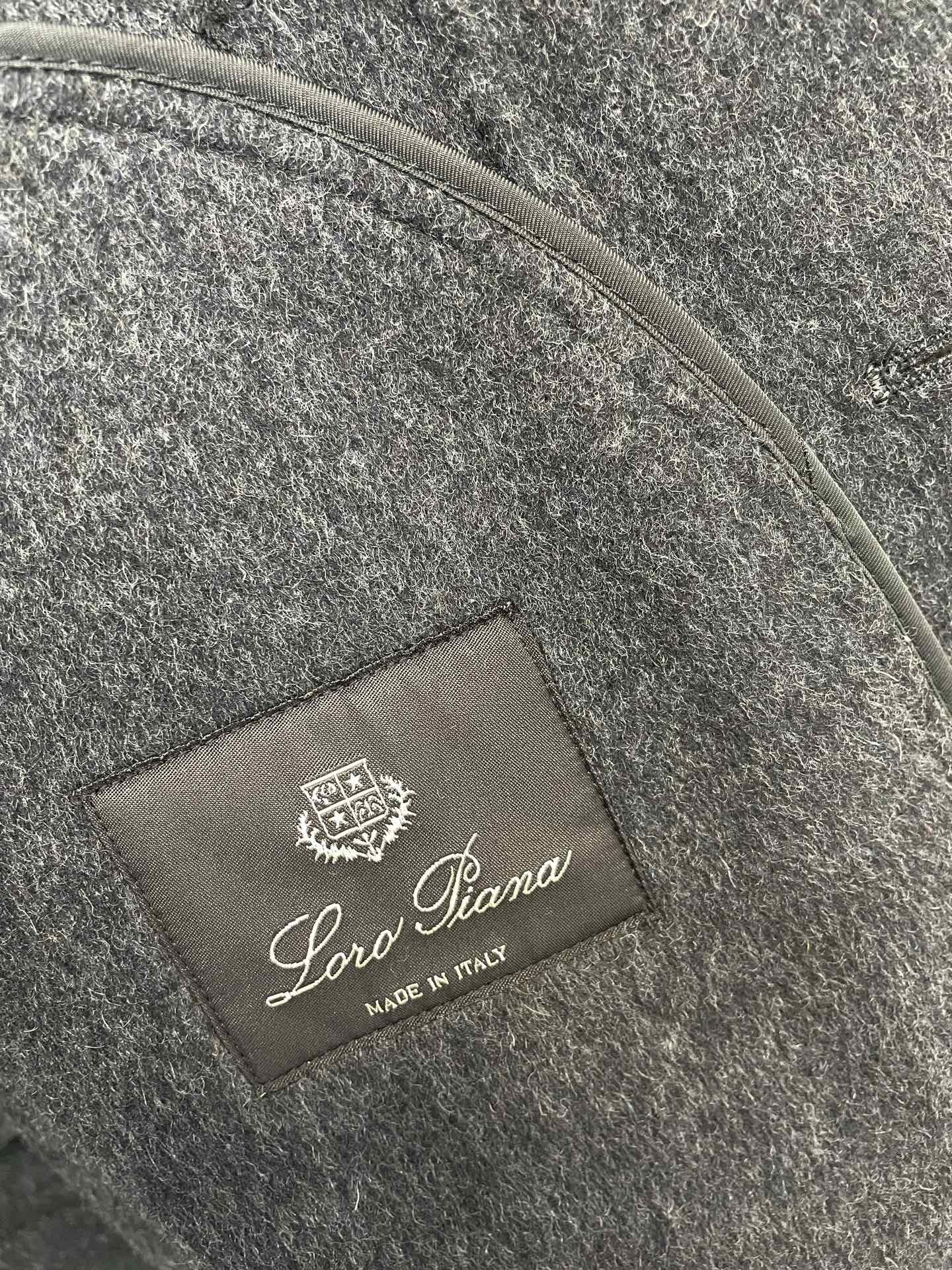 Loro Piana-Loro Piana诺悠翩雅💥砸锅卖铁都要上的新款新款原单男士休闲翻领双面呢外套 高端定制 高端版 Loro Piana-Loro Piana诺悠翩雅💥砸锅卖铁都要上的新款新款原单男士休闲翻领双面呢外套 高端定制 高端版