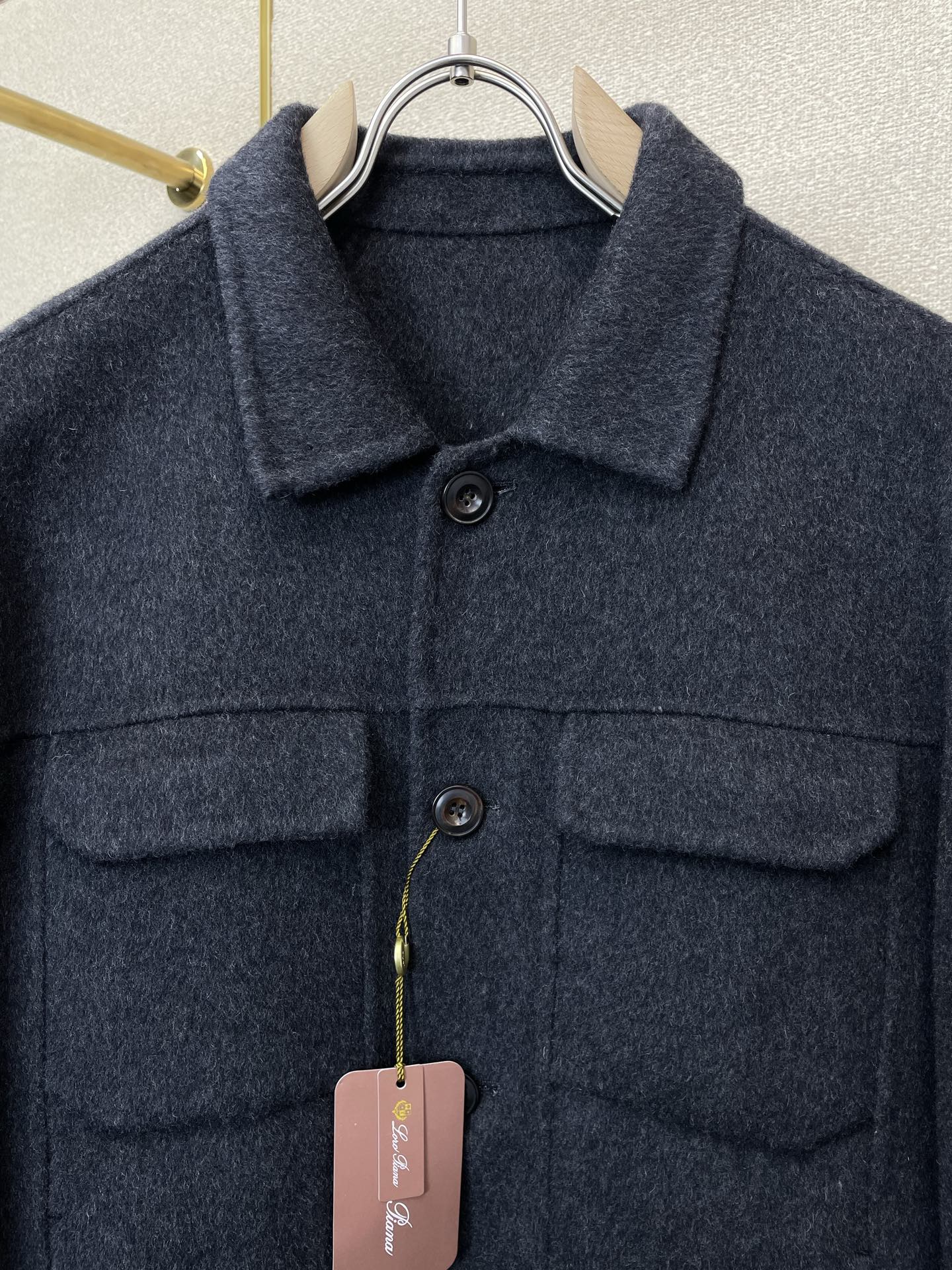 Loro Piana-Loro Piana诺悠翩雅💥砸锅卖铁都要上的新款新款原单男士休闲翻领双面呢外套 高端定制 高端版 Loro Piana-Loro Piana诺悠翩雅💥砸锅卖铁都要上的新款新款原单男士休闲翻领双面呢外套 高端定制 高端版