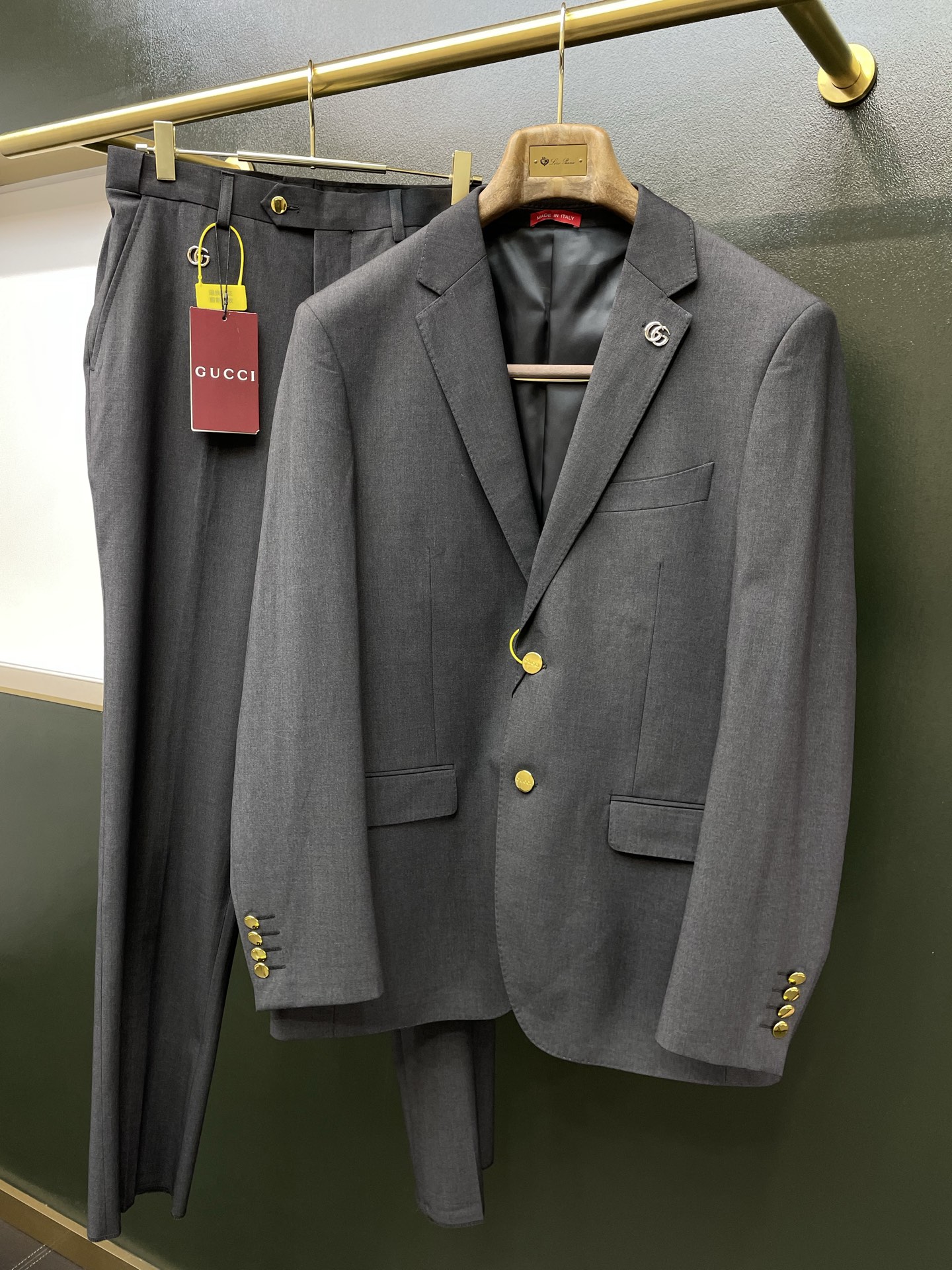 🔥 Gucci logo 46-58 29-38 Novità Completo CompletoGiacca Abbigliamento Giacca Pantaloni eleganti