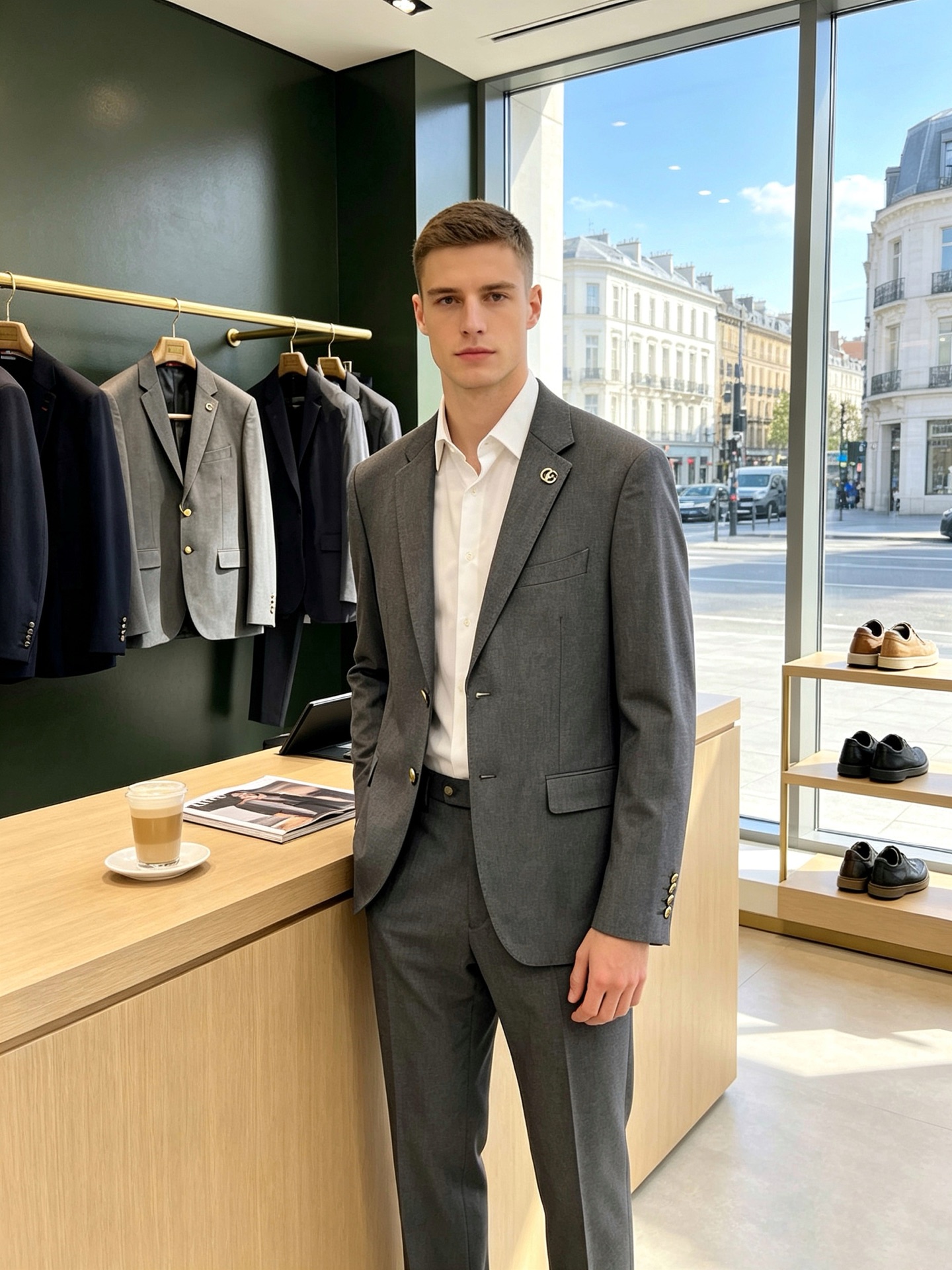 NO:928361,/Set. Single suit, trousers. Gucci new suit suit, order from foreign trade company. Simple casual suit jacket, exclusively for imported original polyester fiber fabric. It is breathable, soft and warm, very straight and drapey. The whole piece of clothing is neatly machined and has neat and smooth lines. All hardware and accessories are supplied by customers and have top accessories with logo. At first glance, they are high-end fabrics. This kind of fabric is custom-woven. There is no such thing outside. It is a good product from a regular factory, and there is nothing picky about it.  This kind of jacket is a regular wear and very practical. Suit 46-58, trousers 29-38, gucci, gucci, jackets & coats, business suit,19860909/套.单西、西裤.Gucci古驰新款西服套装,外贸公司订单 简约休闲西装外套,独家专供进口原版聚酯纤维面料,透气柔软保暖性很强,笔挺垂感十足,整件衣服车工走线整齐平整,所有五金附料都是客供带logo顶级配件 一看就是高档的面料 这种面料都是定织的 外面根本就没有 正规大厂途径出来的好货,无任何有挑剔的地方 这样的一件外套属于常备常穿的,实用性很强. 西服46-58 西裤29-38,,gucci,gucci,jackets & coats,business suit,,Men's clothing