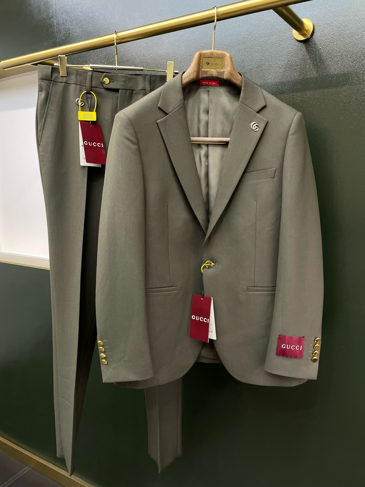 🔥 Gucci logo 46-56 Novità Completo CompletoGiacca Abbigliamento Giacca Pantaloni eleganti
