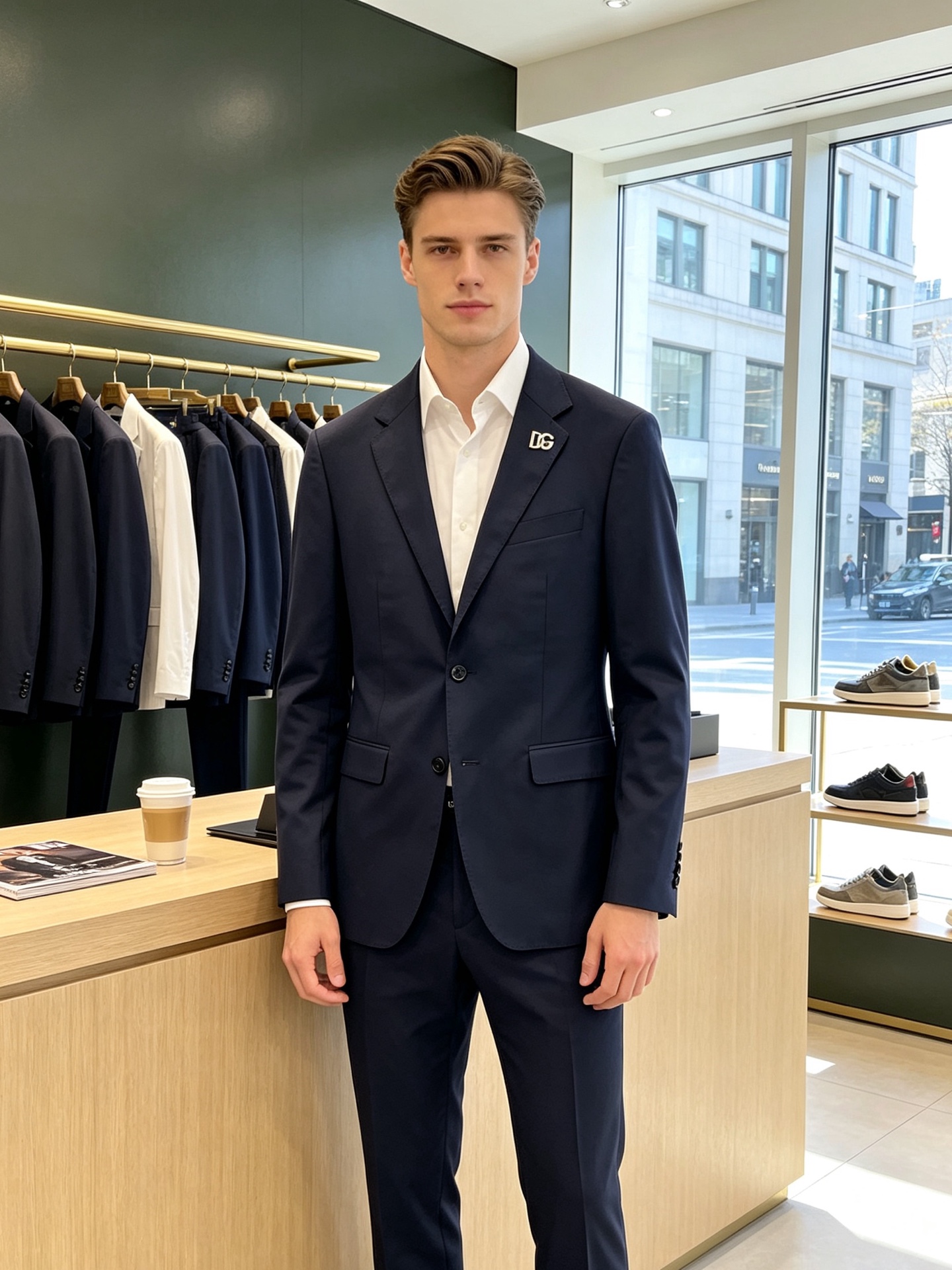 NO:937610,/Set. Single suit, trousers. Dolce&Gabbana DG spring and autumn new suit suit, foreign trade company order simple casual suit jacket, exclusively imported original polyester fiber fabric, breathable, soft and warm, very straight and drapey, the whole piece of clothing is neatly laid out, all hardware accessories are customer-supplied top accessories with logos. At first glance, it is a high-end fabric. This fabric is all custom-woven. There is no such thing outside.  Good products from regular major manufacturers, nothing to be picky about. This kind of jacket is a regular wearer and very practical. Sizes include jackets 46-58, pants 29-38, Dolce&Gabbana, Dolce&Gabbana, jackets & coats, business suits,19860909/套.单西、西裤.Dolce&Gabbana杜嘉班纳DG春秋新款西服套装,外贸公司订单 简约休闲西装外套,独家专供进口原版聚酯纤维面料,透气柔软保暖性很强,笔挺垂感十足,整件衣服车工走线整齐平整,所有五金附料都是客供带logo顶级配件 一看就是高档的面料 这种面料都是定织的 外面根本就没有 正规大厂途径出来的好货,无任何有挑剔的地方 这样的一件外套属于常备常穿的,实用性很强. 尺码外套46-58、裤子29-38,,Dolce&Gabbana,Dolce&Gabbana,jackets & coats,business suit,,Men's clothing