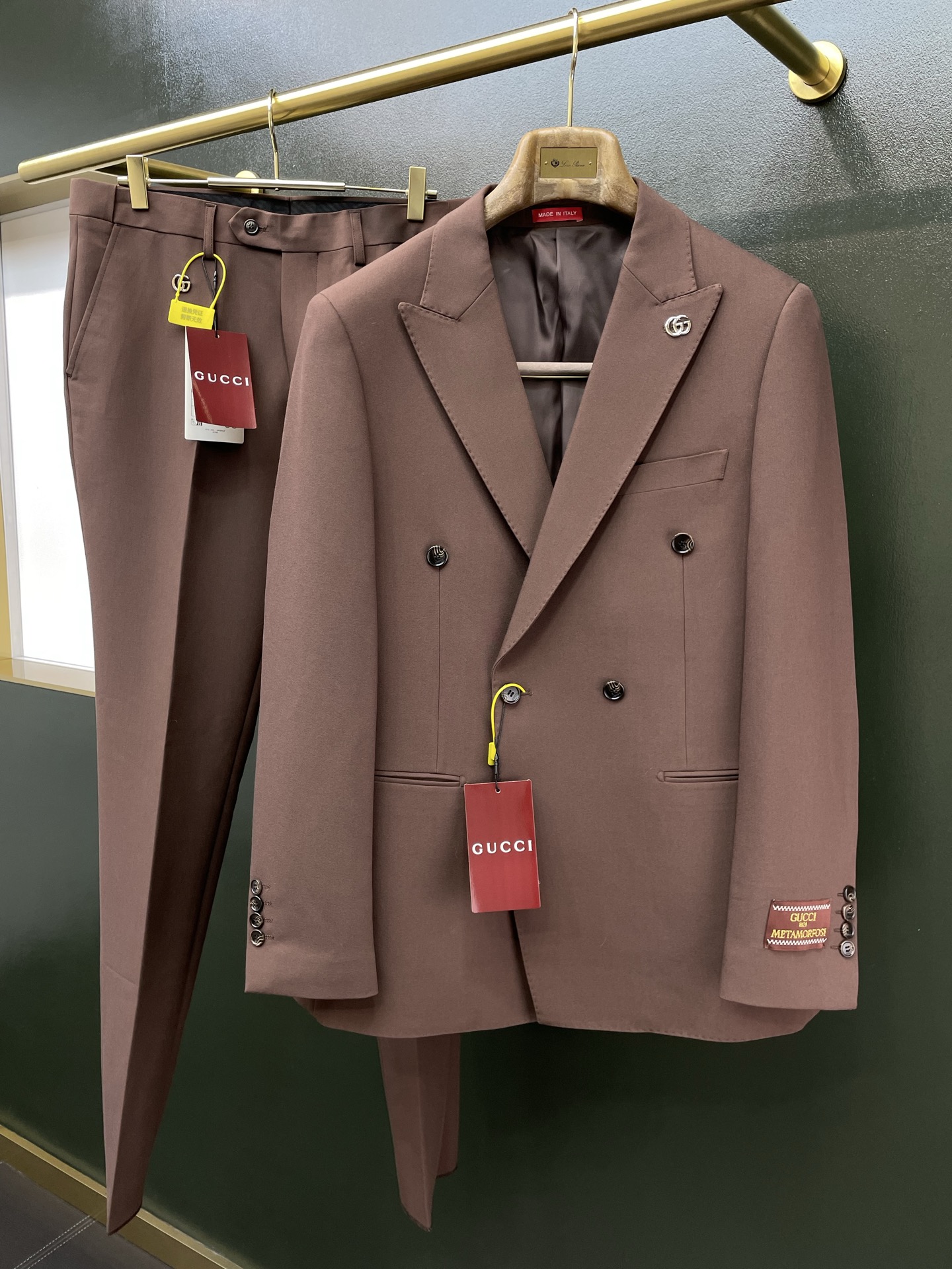 🔥 Gucci logo 46-56 Novità Completo CompletoGiacca Abbigliamento Giacca