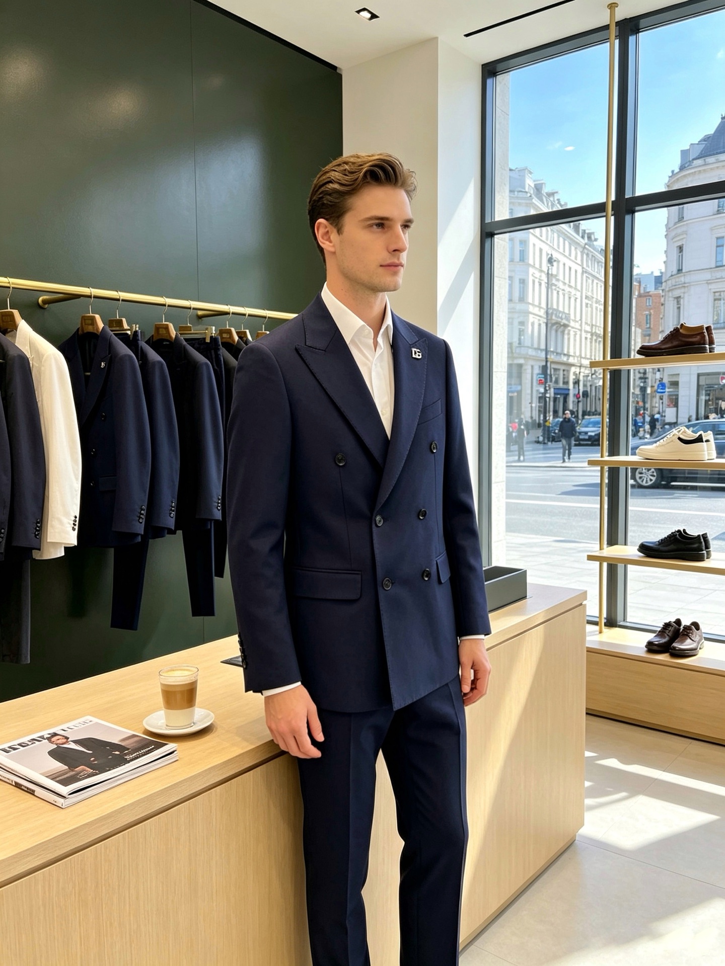 NO:937619,/Set. Single suit, trousers. Dolce&Gabbana new suit, foreign trade company order. Simple casual suit jacket, exclusively imported original polyester fiber fabric, breathable, soft and warm, strong, straight and drapey, the whole piece of clothing is machined neatly and neatly, all hardware accessories are customer-supplied top accessories with logo. At first glance, it is a high-end fabric. This fabric is custom-woven. There is no such thing outside. It is a good product from a regular factory, and there is nothing picky about it.  Such a coat is a regular wear and very practical. The sizes are 46-56 for suits and 46-56 for trousers.,,Dolce&Gabbana,Dolce&Gabbana,jackets & coats,business suit,19860909/套.单西、西裤.Dolce&Gabbana杜嘉班纳新款西服套装,外贸公司订单 简约休闲西装外套,独家专供进口原版聚酯纤维面料,透气柔软保暖性很强,笔挺垂感十足,整件衣服车工走线整齐平整,所有五金附料都是客供带logo顶级配件 一看就是高档的面料 这种面料都是定织的 外面根本就没有 正规大厂途径出来的好货,无任何有挑剔的地方 这样的一件外套属于常备常穿的,实用性很强. 尺码西服46-56、西裤46-56.,,Dolce&Gabbana,Dolce&Gabbana,jackets & coats,business suit,,Men's clothing