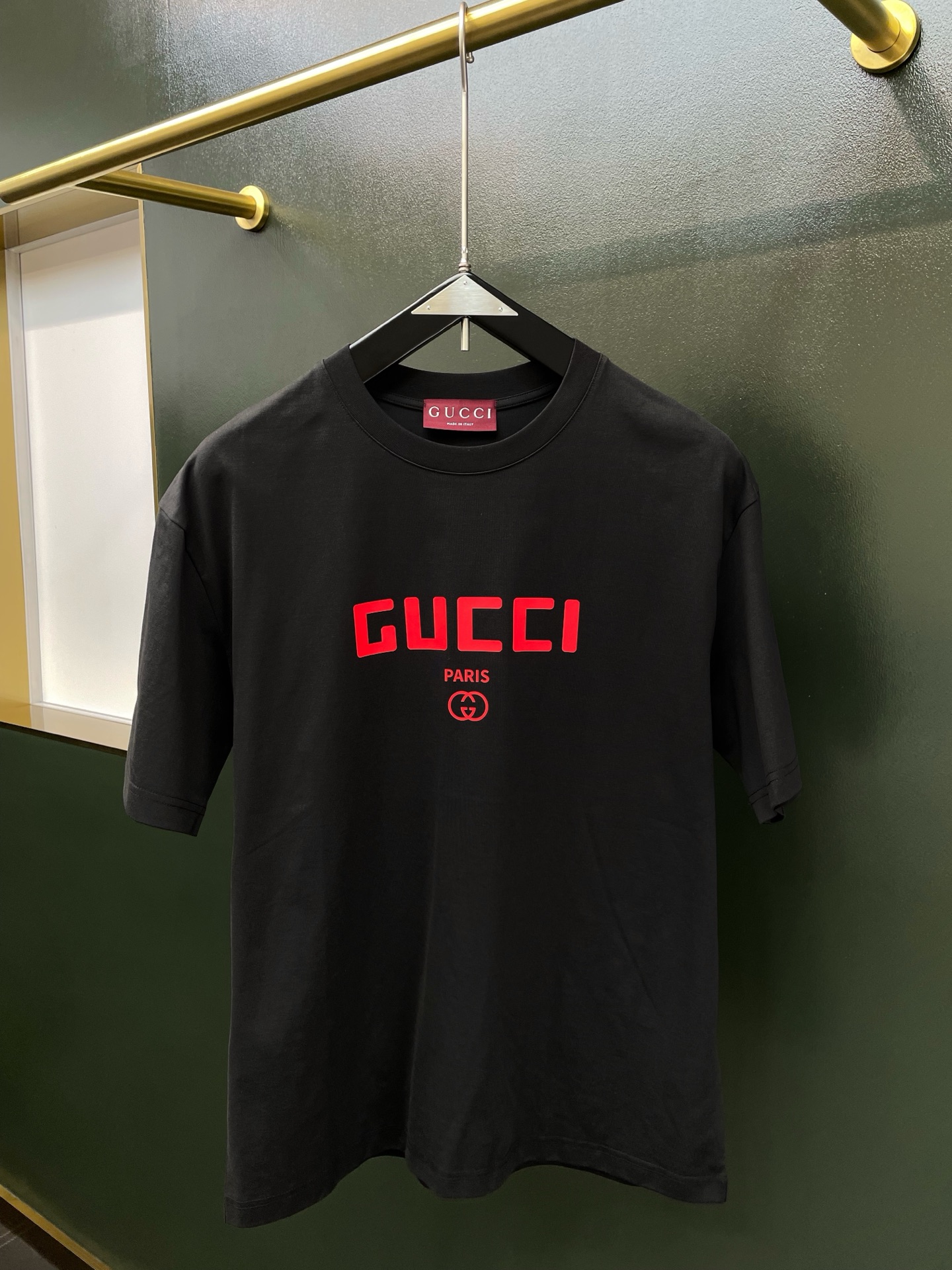 Gucci古驰💥砸锅卖铁都要上的新款新款原单男士休闲短袖 高端定制 高端版本 时尚百搭爆款⚠️⚠️✨✨进口面料 手感超柔