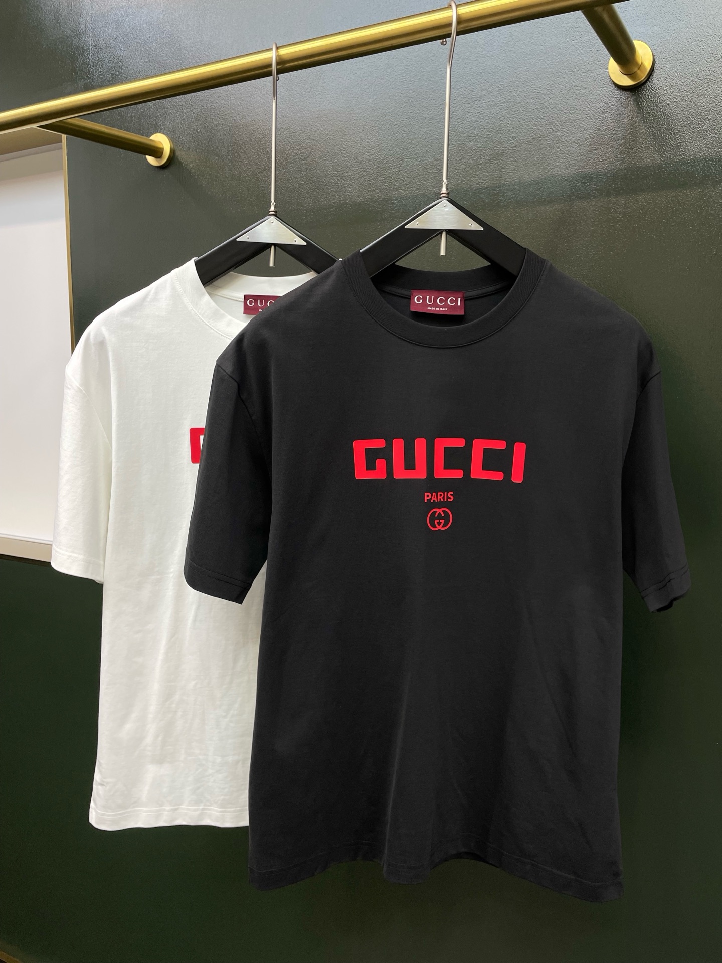 Gucci古驰💥砸锅卖铁都要上的新款新款原单男士休闲短袖 高端定制 高端版本 时尚百搭爆款⚠️⚠️✨✨进口面料 手感超柔