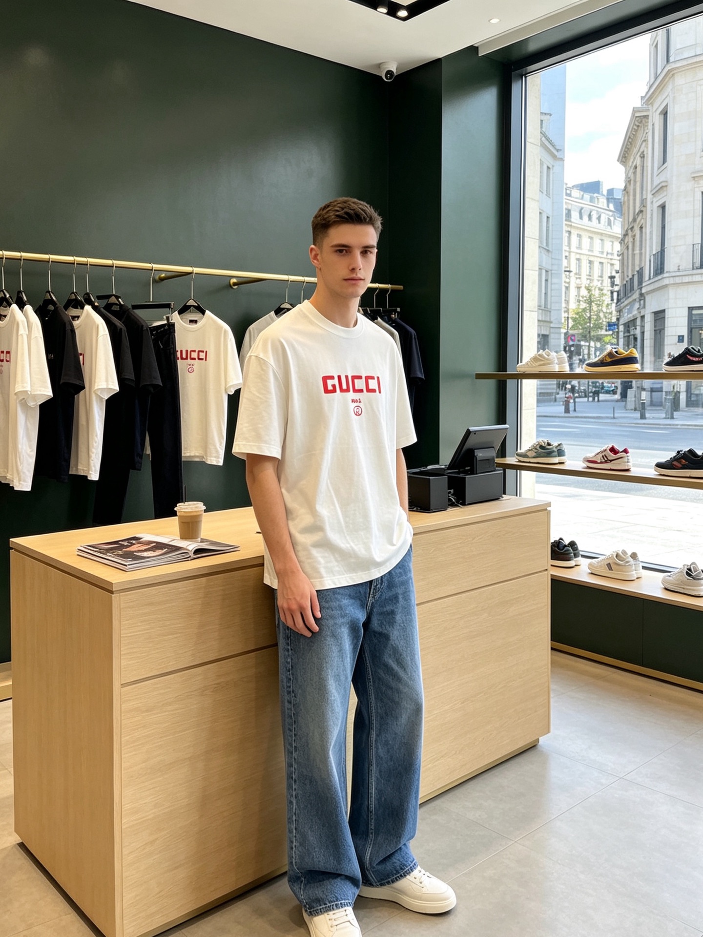 NO:933820,.Gucci Gucci exclusively provides new original men's casual short sleeves. High-end customization. High-end version. Fashionable and versatile imported fabrics. Super soft and delicate feel. Skin-friendly and comfortable to wear. High-end boutique. The upper body is exquisitely made by the factory. A must-have item for men. Three complete standards. Size M-3XL,,gucci,gucci,T-shirt,19860909.Gucci古驰独家专供新款原单男士休闲短袖 高端定制 高端版本 时尚百搭爆款进口面料 手感超柔软细腻 穿着亲肤舒适 高端精品 代工厂精细做上身非常赞 男士必备单品 三标齐全 码数M-3XL,,gucci,gucci,T-shirt,,Men's clothing