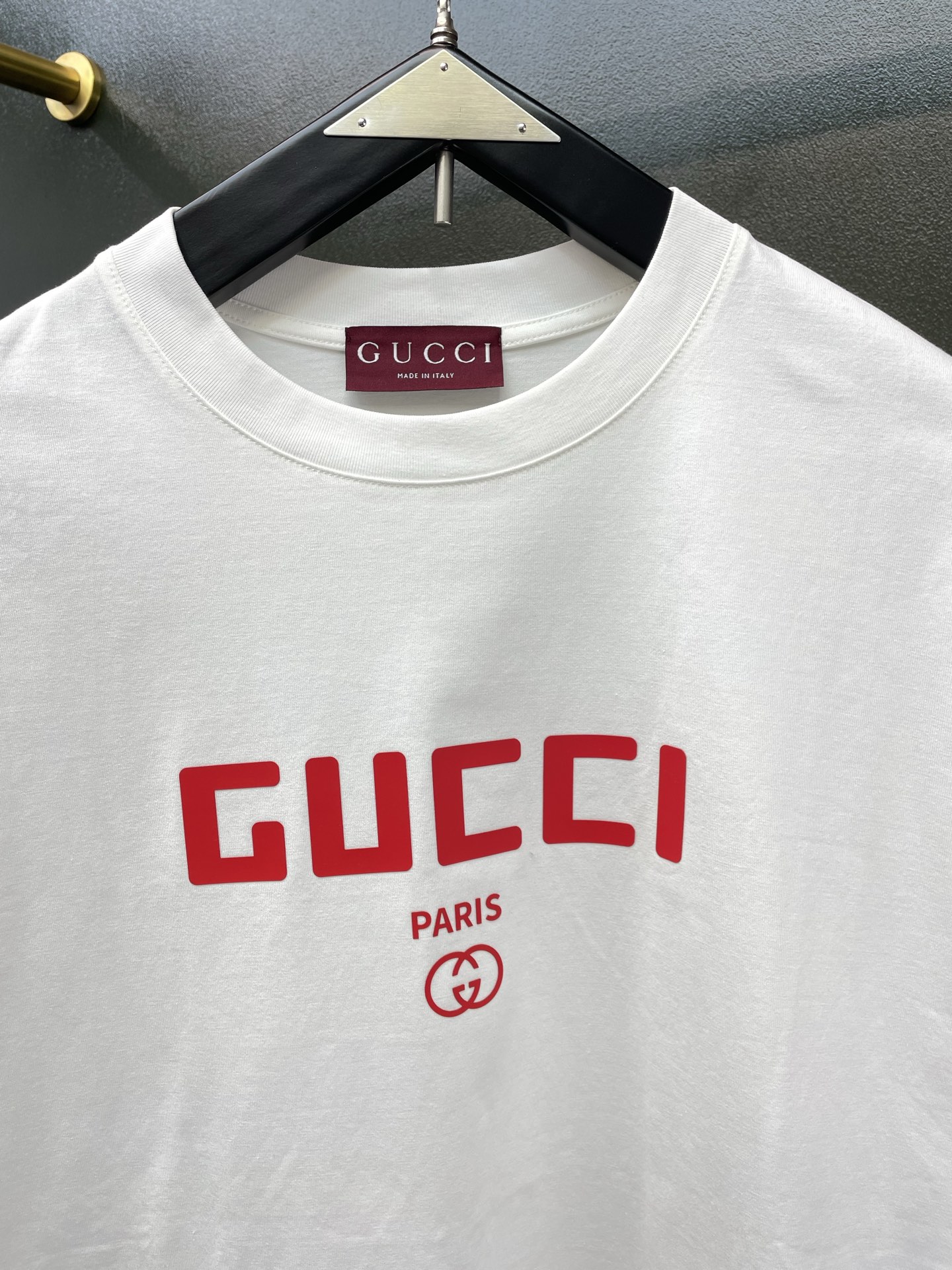 Gucci古驰💥砸锅卖铁都要上的新款新款原单男士休闲短袖 高端定制 高端版本 时尚百搭爆款⚠️⚠️✨✨进口面料 手感超柔