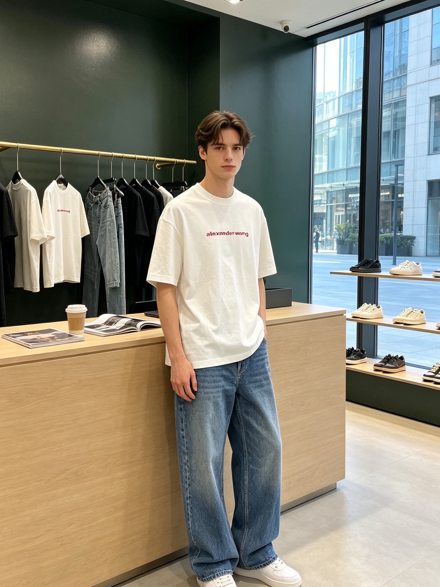 NO:933782,.Alexanderwang exclusively supplies new original men's casual short-sleeves, high-end customization, high-end version, fashionable and versatile, popular imported fabrics, super soft and delicate to the touch, skin-friendly and comfortable to wear, high-end boutique, the upper body is exquisitely made by the OEM, a must-have item for men, complete with three standards, size M-3XL,, alexander wang, T-shirt,19860909.Alexanderwang亚历山大王独家专供新款原单男士休闲短袖 高端定制 高端版本 时尚百搭爆款进口面料 手感超柔软细腻 穿着亲肤舒适 高端精品 代工厂精细做上身非常赞 男士必备单品 三标齐全 码数M-3XL,,alexander wang,T-shirt,,Men's clothing
