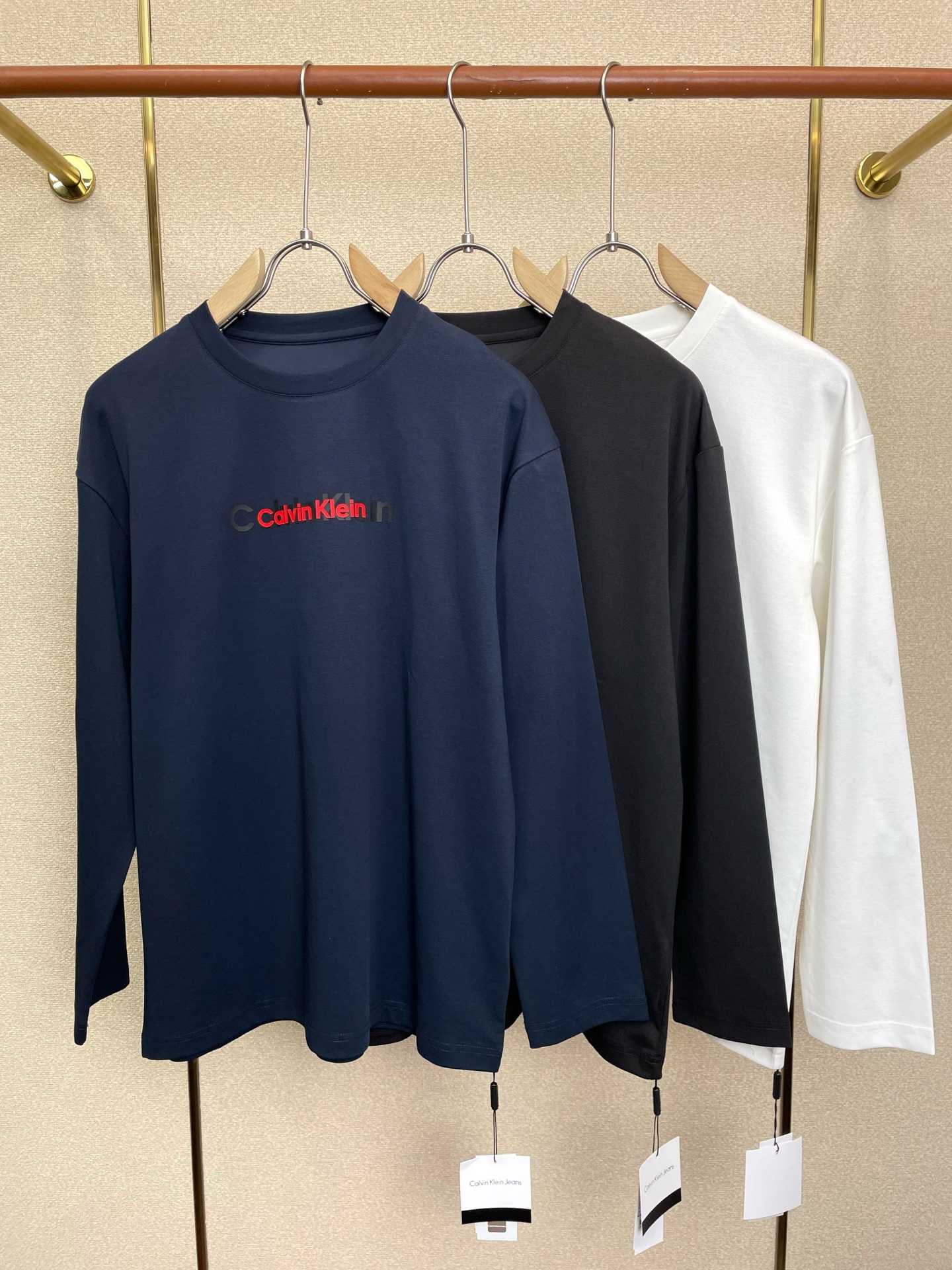 Calvin Klein💥砸锅卖铁都要上的新款新款原单男士休闲长袖 高端定制 高版本 时尚百搭爆款⚠️⚠️✨✨进口面料 