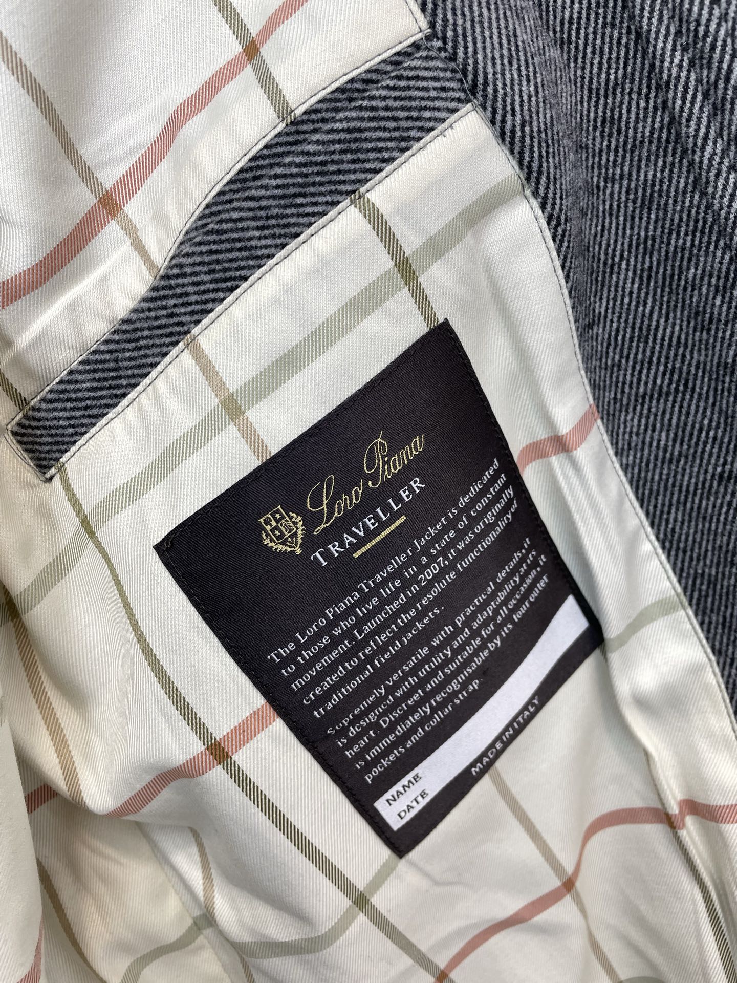 Loro Piana-Loro Piana诺悠翩雅💥砸锅卖铁都要上的新款新款原单男士休闲翻领夹克外套 高端定制 高端版本