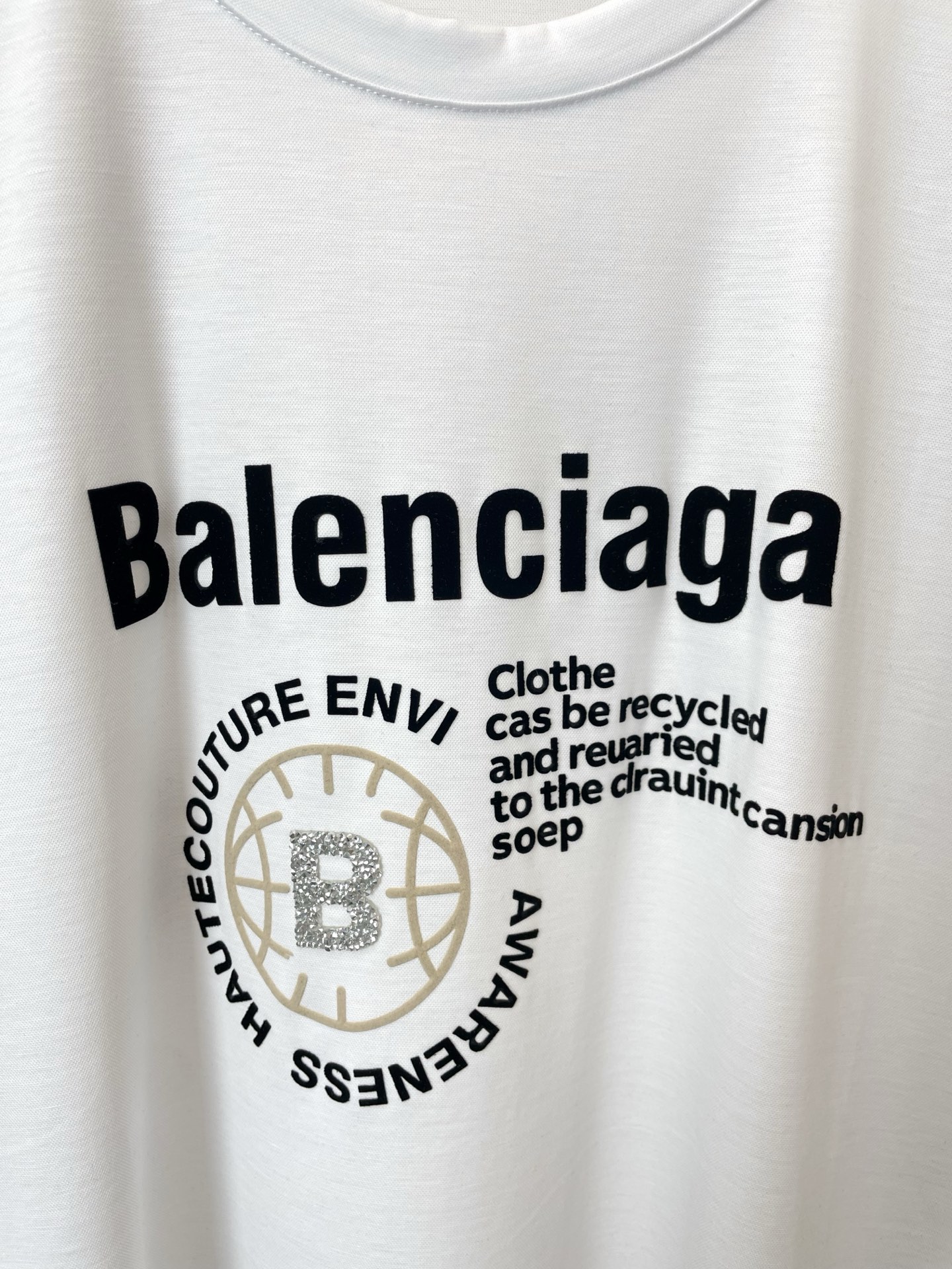 Balenciaga巴黎世家💥砸锅卖铁都要上的新款新款原单男士休闲短袖 高端定制 高端版本 时尚百搭爆款⚠️⚠️✨✨进口
