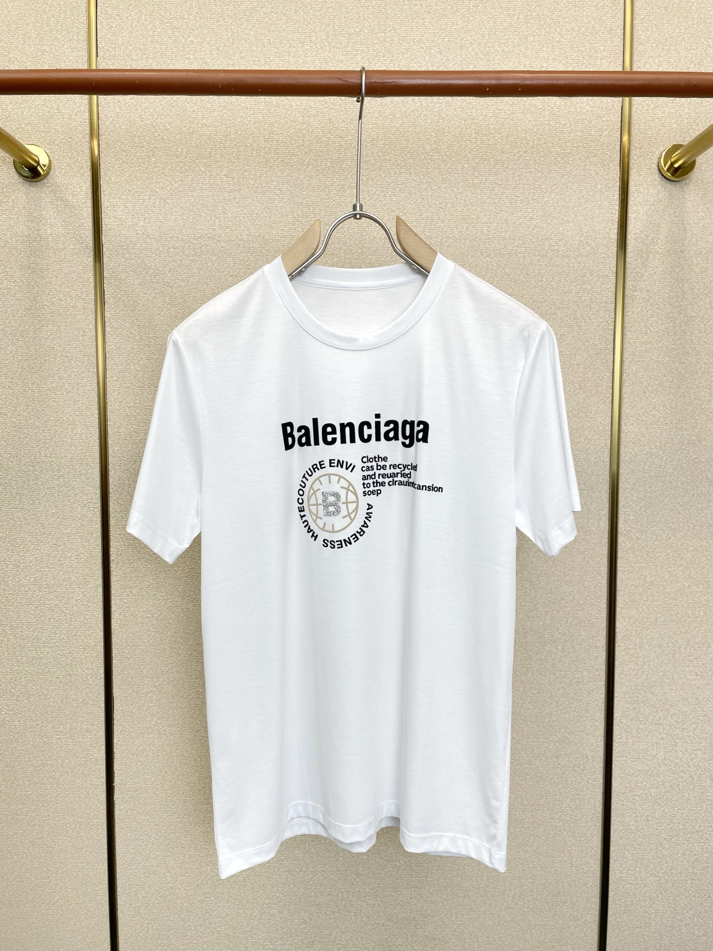 Balenciaga巴黎世家💥砸锅卖铁都要上的新款新款原单男士休闲短袖 高端定制 高端版本 时尚百搭爆款⚠️⚠️✨✨进口