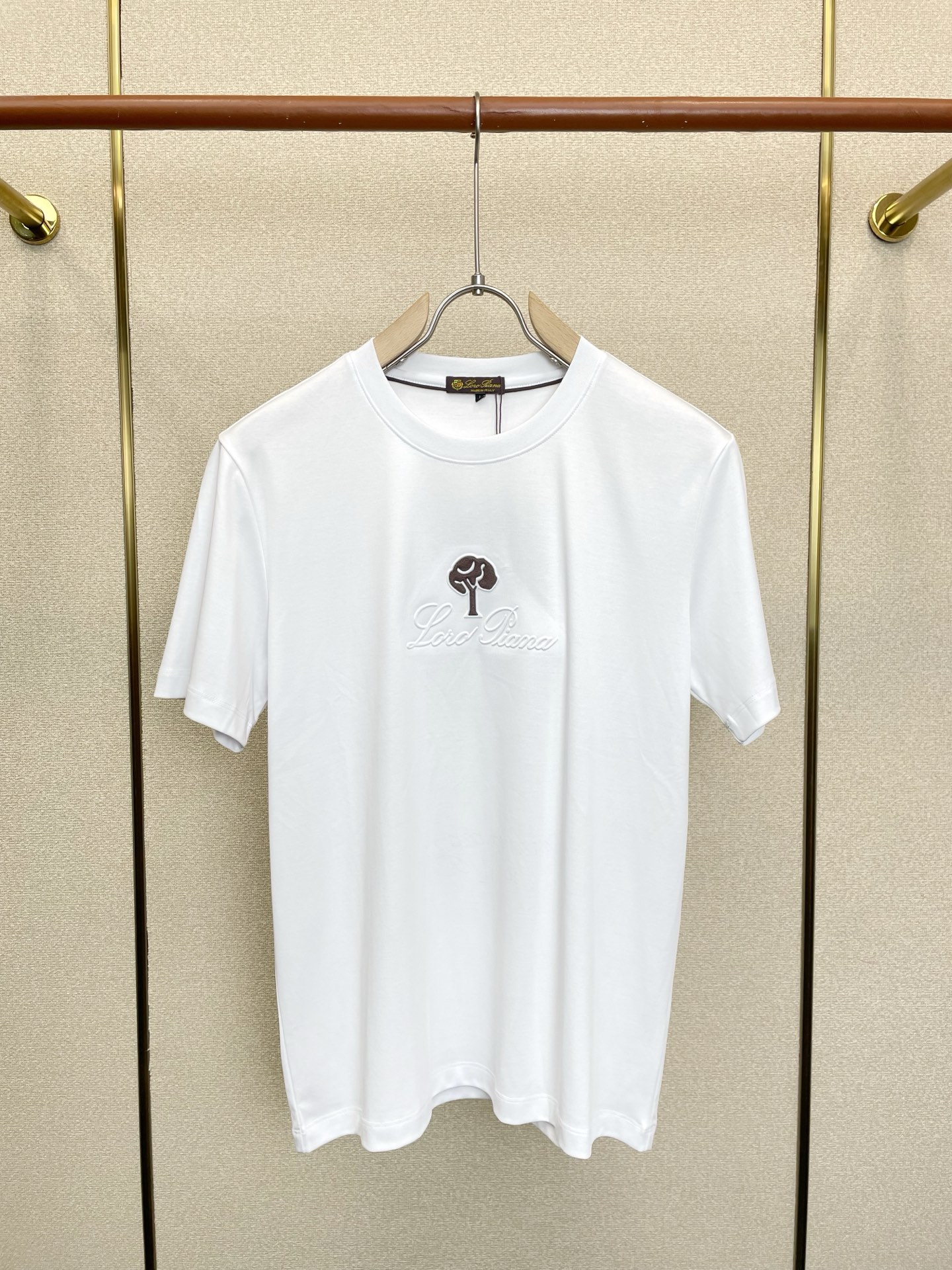 Loro Piana-Loro Piana诺悠翩雅💥砸锅卖铁都要上的新款新款原单男士休闲短袖 高端定制 高端版本 时尚百