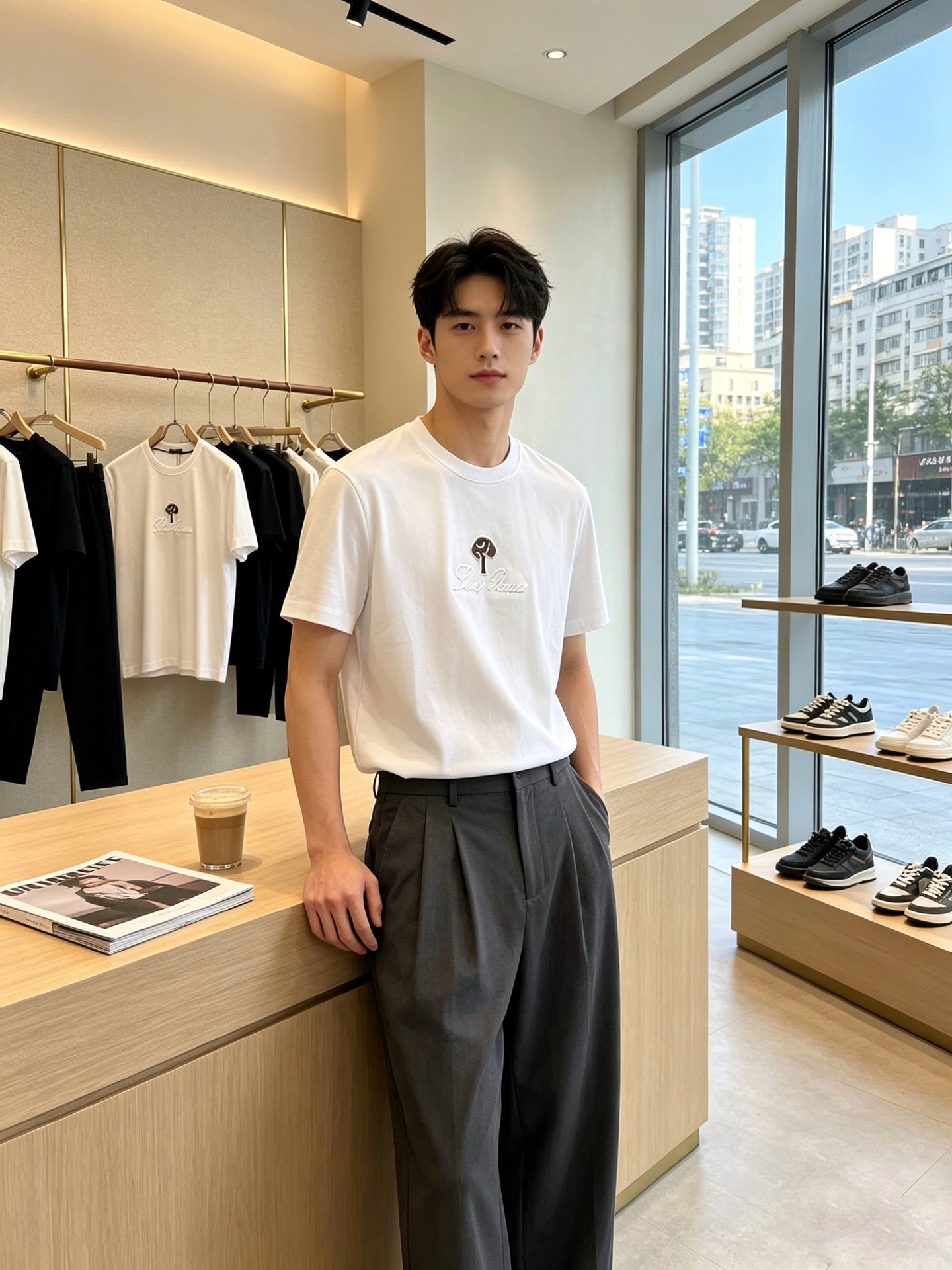 Loro Piana-Loro Piana诺悠翩雅💥砸锅卖铁都要上的新款新款原单男士休闲短袖 高端定制 高端版本 时尚百