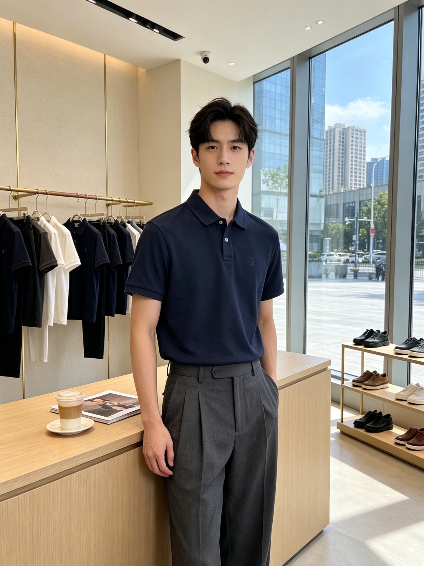 LOEWE罗意威💥砸锅卖铁都要上的新款新款原单男士休闲短袖 高端定制 高端版本 时尚百搭爆款⚠️⚠️✨✨进口面料 手感超