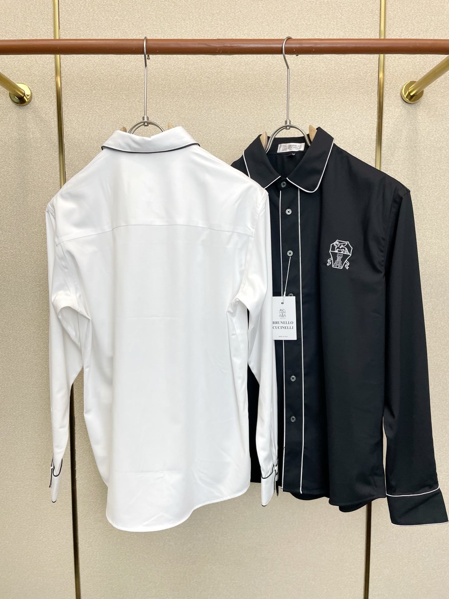 BC-Brunello Cucinali布鲁内洛·库奇内利💥砸锅卖铁都要上的新款新款原单男士休闲衬衫 高端定制 高端版本