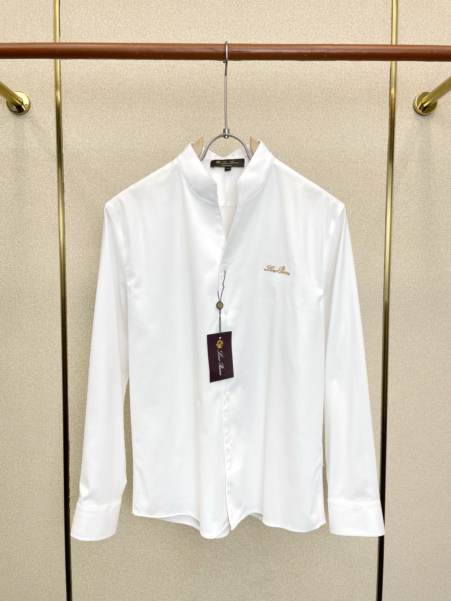 Loro Piana-Loro Piana诺悠翩雅💥砸锅卖铁都要上的新款新款原单男士休闲衬衫 高端定制 高端版本 时尚百