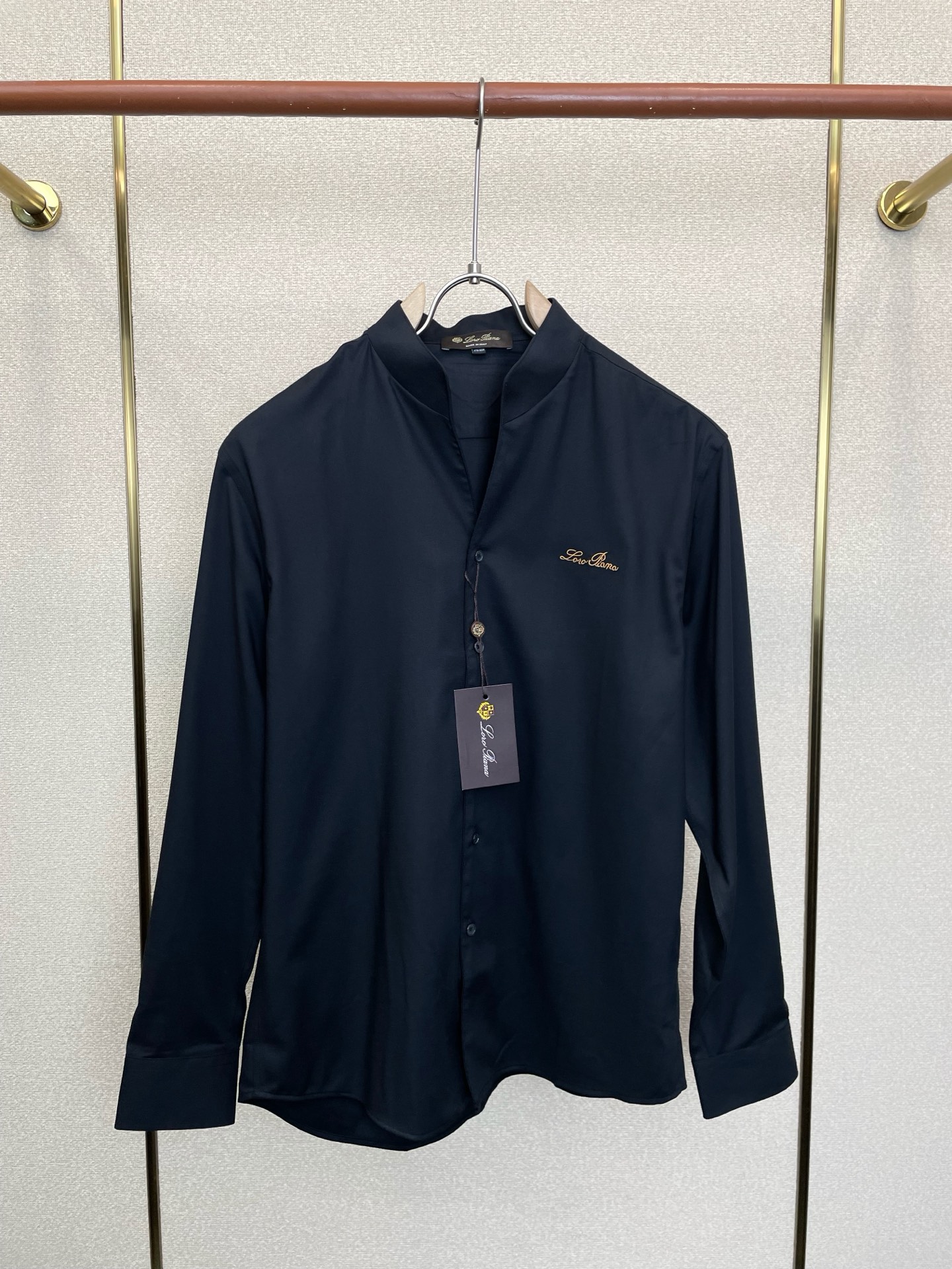 Loro Piana-Loro Piana诺悠翩雅💥砸锅卖铁都要上的新款新款原单男士休闲衬衫 高端定制 高端版本 时尚百