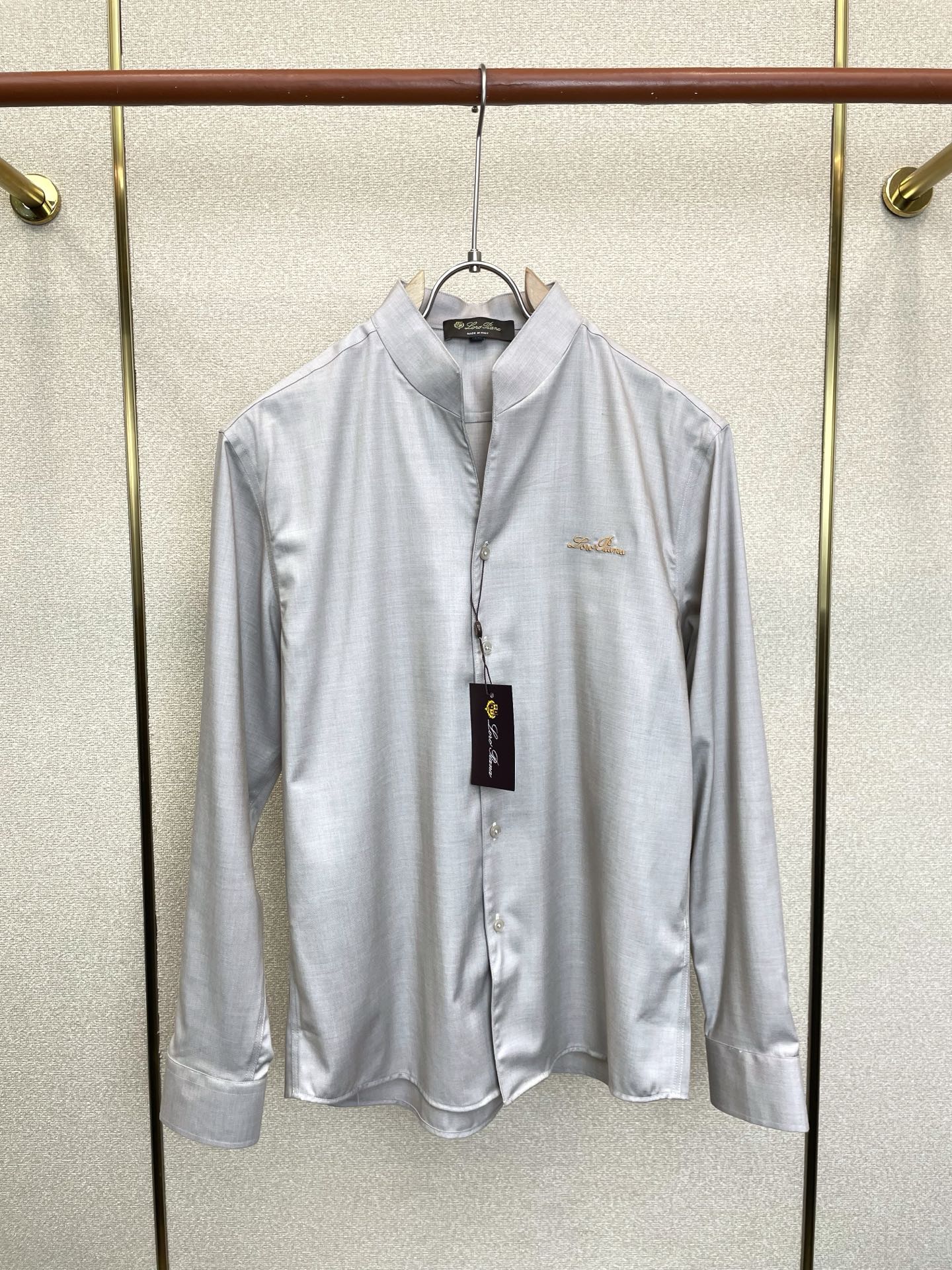 Loro Piana-Loro Piana诺悠翩雅💥砸锅卖铁都要上的新款新款原单男士休闲衬衫 高端定制 高端版本 时尚百