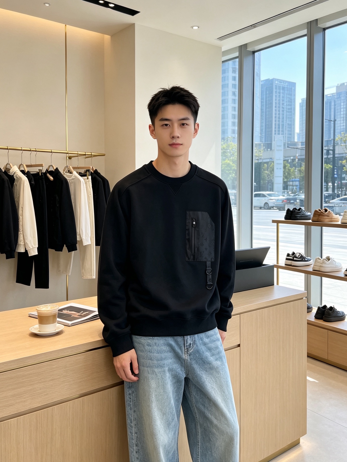 NO:937630,.Louis Vuitton exclusive to Louis Vuitton's new counter sweatshirts of the same style, logo logo sweatshirts, breathable, comfortable and casual!  Full of high-end feel!  The details are exquisite and high-end, and the workmanship is impeccable!  The original high-end version is very high-end!  The fabric is soft, delicate and comfortable, moisture-absorbent, quick-drying and breathable, neat and stylish. Sizes S-XL,, louis vuitton, louis vuitton, hoodie, sweatshirts,19860909.Louis Vuitton路易威登独家专供新款专柜同款卫衣 logo标识运动衫卫衣 透气舒适休闲！高级感满满！细节精致高档,做工无可挑剔！原版高端很显高级！面料柔软细腻舒适 吸湿速干透气,利落有型.码数S-XL,,louis vuitton,louis vuitton,hoodie,sweatshirts,,Men's clothing