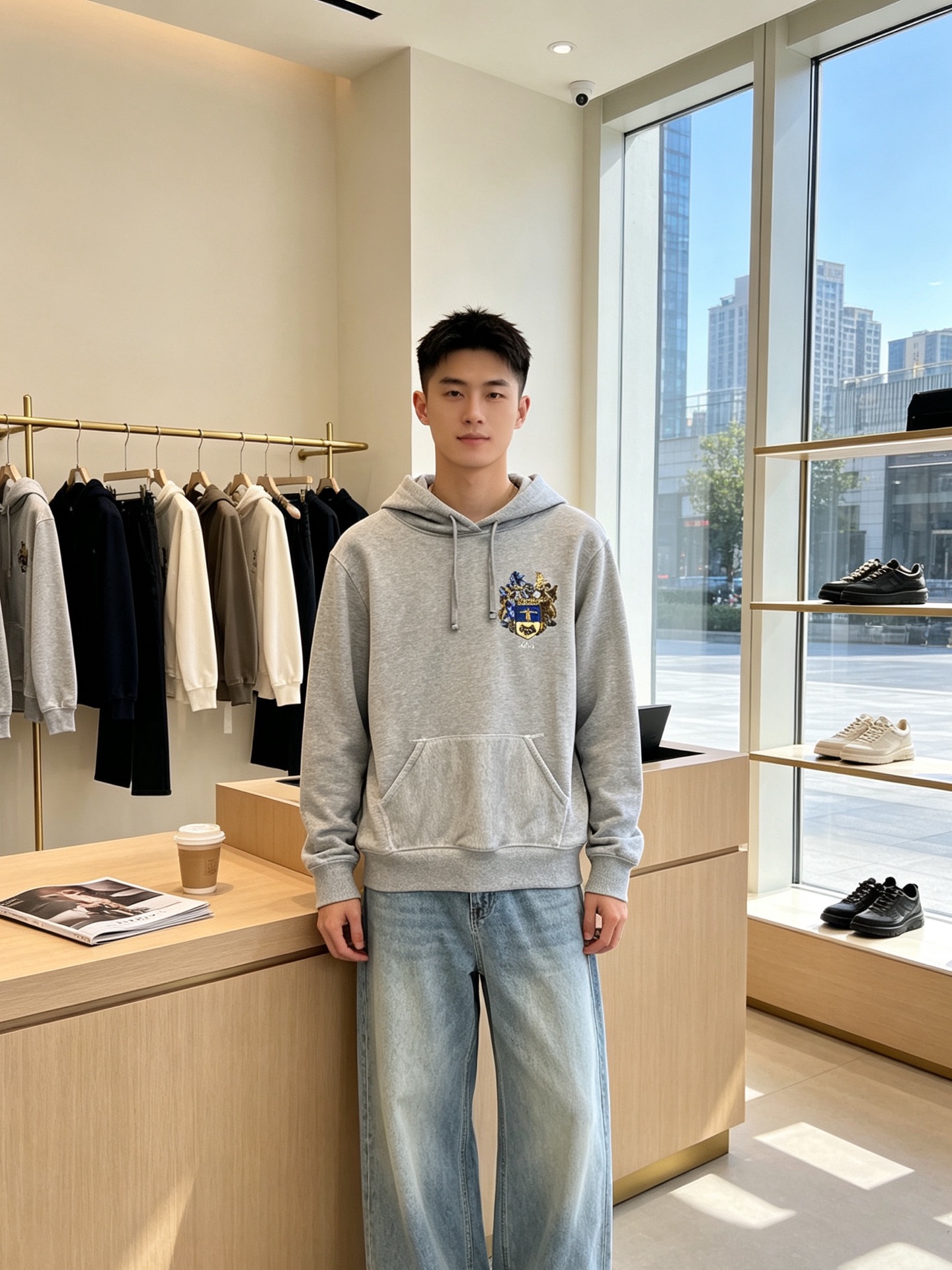 NO:938421,.Dior’s new style hooded sweatshirt that is sold in all Dior counters. Cotton hooded sweatshirt with embroidered logo. Breathable, comfortable and casual!  Full of high-end feel!  The details are exquisite and high-end, and the workmanship is impeccable!  The original high-end version is very high-end!  The fabric is soft, delicate and comfortable, moisture-absorbent, quick-drying and breathable, neat and stylish. Size S-XL, dior, dior, hoodie, sweatshirts, hats,19860909.Dior迪奥砸锅卖铁都要上的新款新款专柜同款连帽卫衣 刺绣标识棉质连帽卫衣 透气舒适休闲！高级感满满！细节精致高档,做工无可挑剔！原版高端很显高级！面料柔软细腻舒适 吸湿速干透气,利落有型.码数S-XL,,dior,dior,hoodie,sweatshirts,hats,,Men's clothing