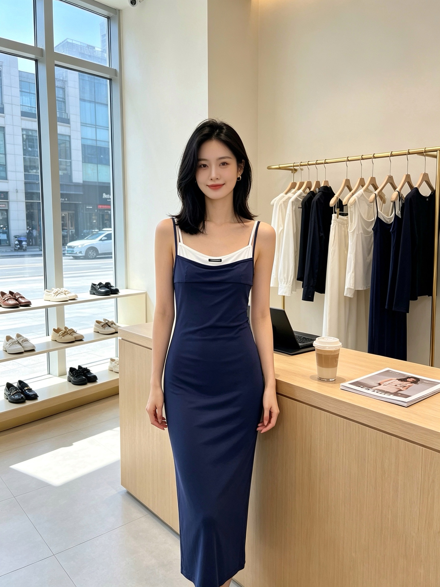 NO:937646,.Miumiu exclusively provides new women's casual fake two-piece suspender long skirts, high-end version!  Uniquely designed counter-customized fabrics with high breathability and comfort, impeccable details, brand element design concept, reflecting high quality. It feels delicate and soft!  It presents a casual cut and the upper body shape is awesome!  Code number 38.40.42,,miumiu,skirts,19860909.Miumiu谬谬独家专供新款女装休闲假两件吊带长裙 高端版本！独特设计 专柜定制面料 透气舒适度高,细节无可挑剔,品牌元素设计理念,体现高品质.手感细腻柔软！呈现休闲裁剪,上身版型超赞！码数38.40.42,,miumiu,skirts,,Men's clothing