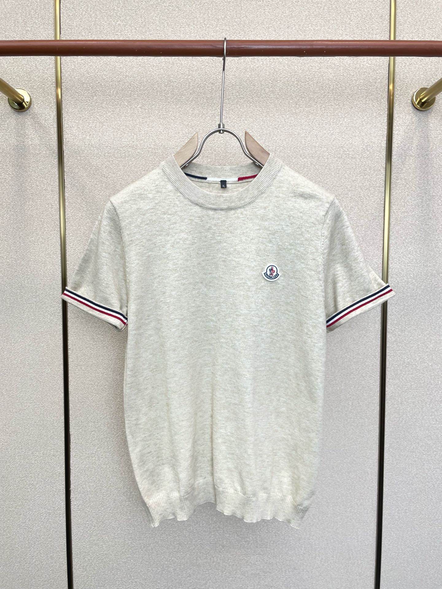 Moncler蒙口💥砸锅卖铁都要上的新款新款原单男士休闲针织短袖 高端定制 高端版本 时尚百搭爆款⚠️⚠️✨✨进口面料 