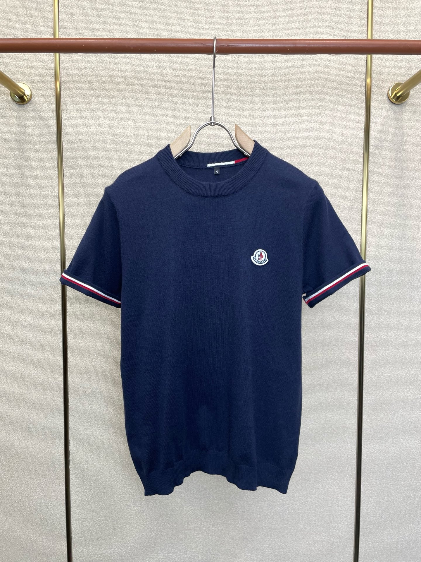 Moncler蒙口💥砸锅卖铁都要上的新款新款原单男士休闲针织短袖 高端定制 高端版本 时尚百搭爆款⚠️⚠️✨✨进口面料 